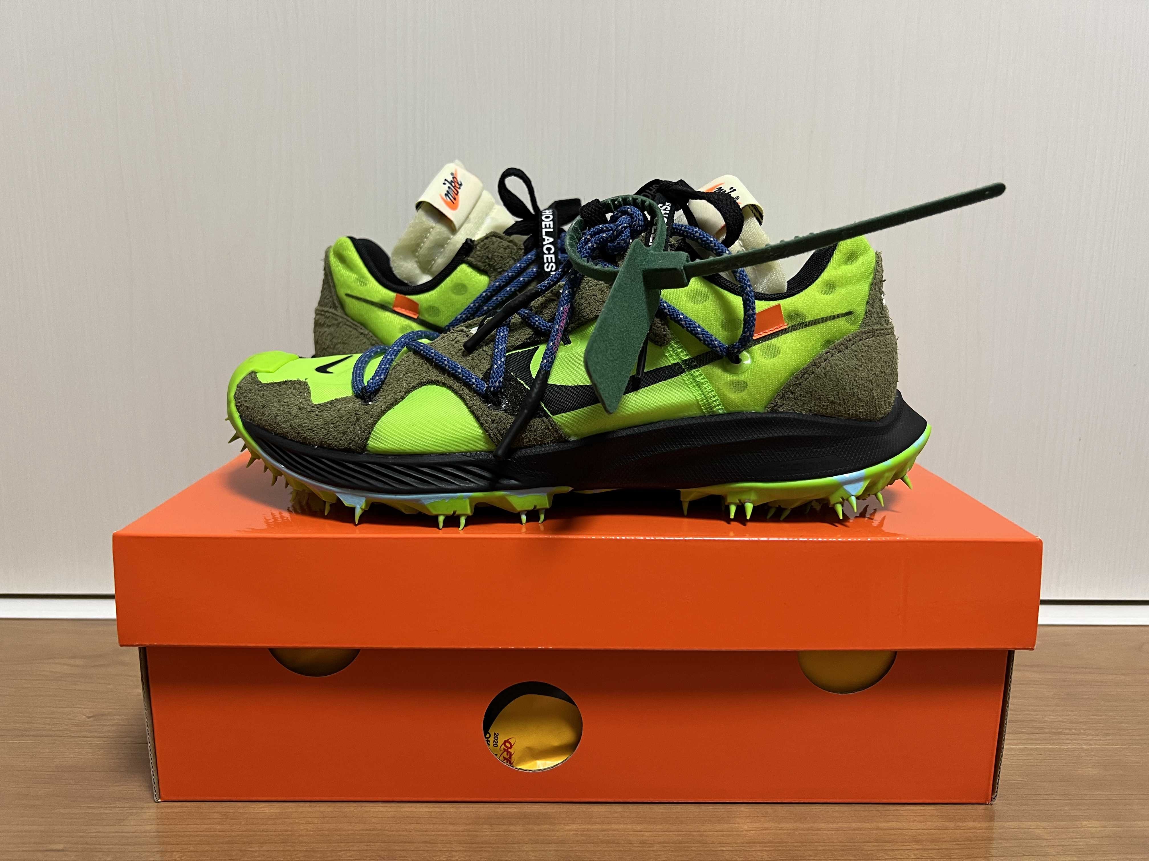 Off-White × Nike Women's Air Zoom Terra Kiger 5 "Green"