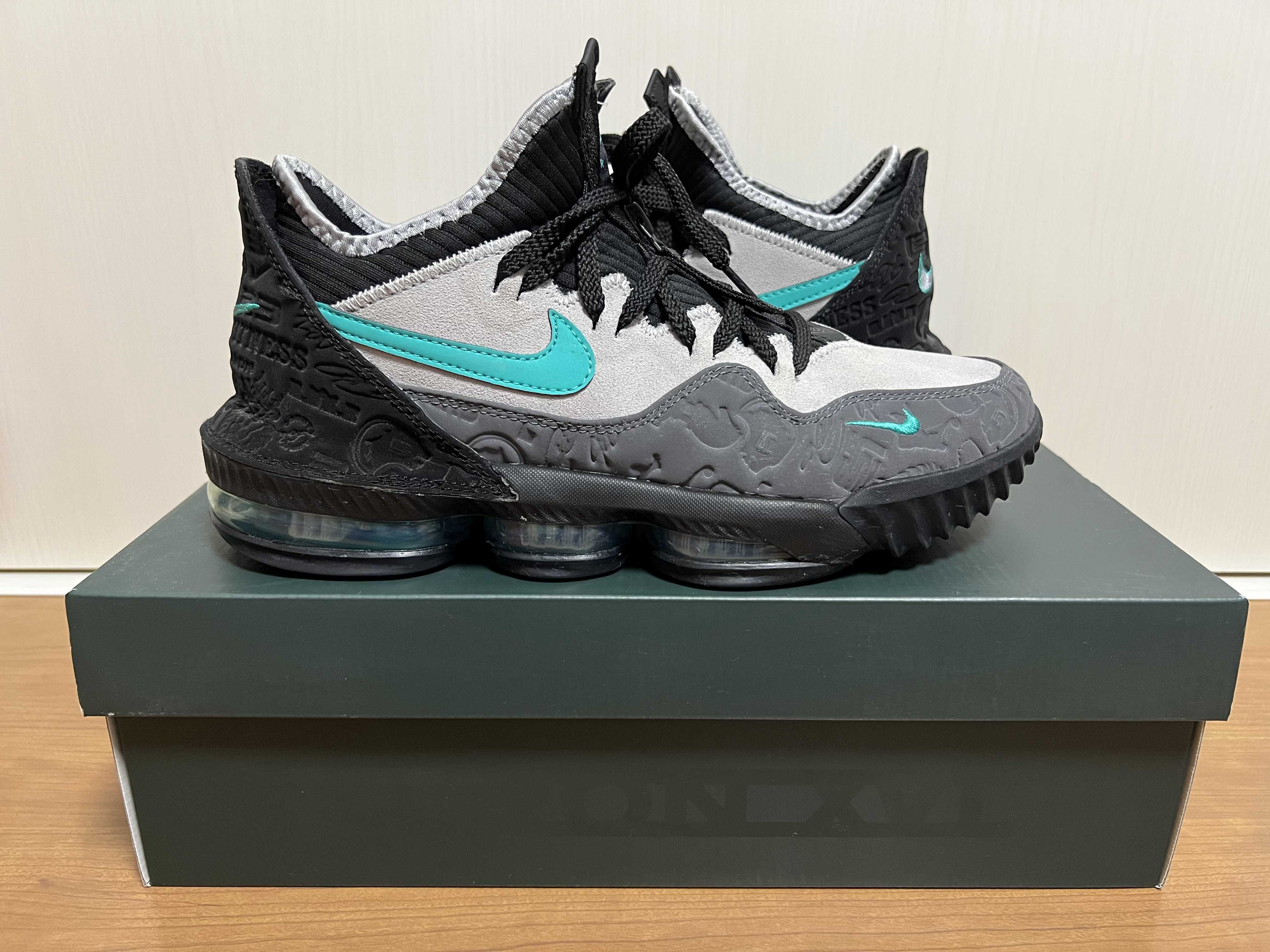 atmos × Nike LeBron 16 "Clear Jade"
