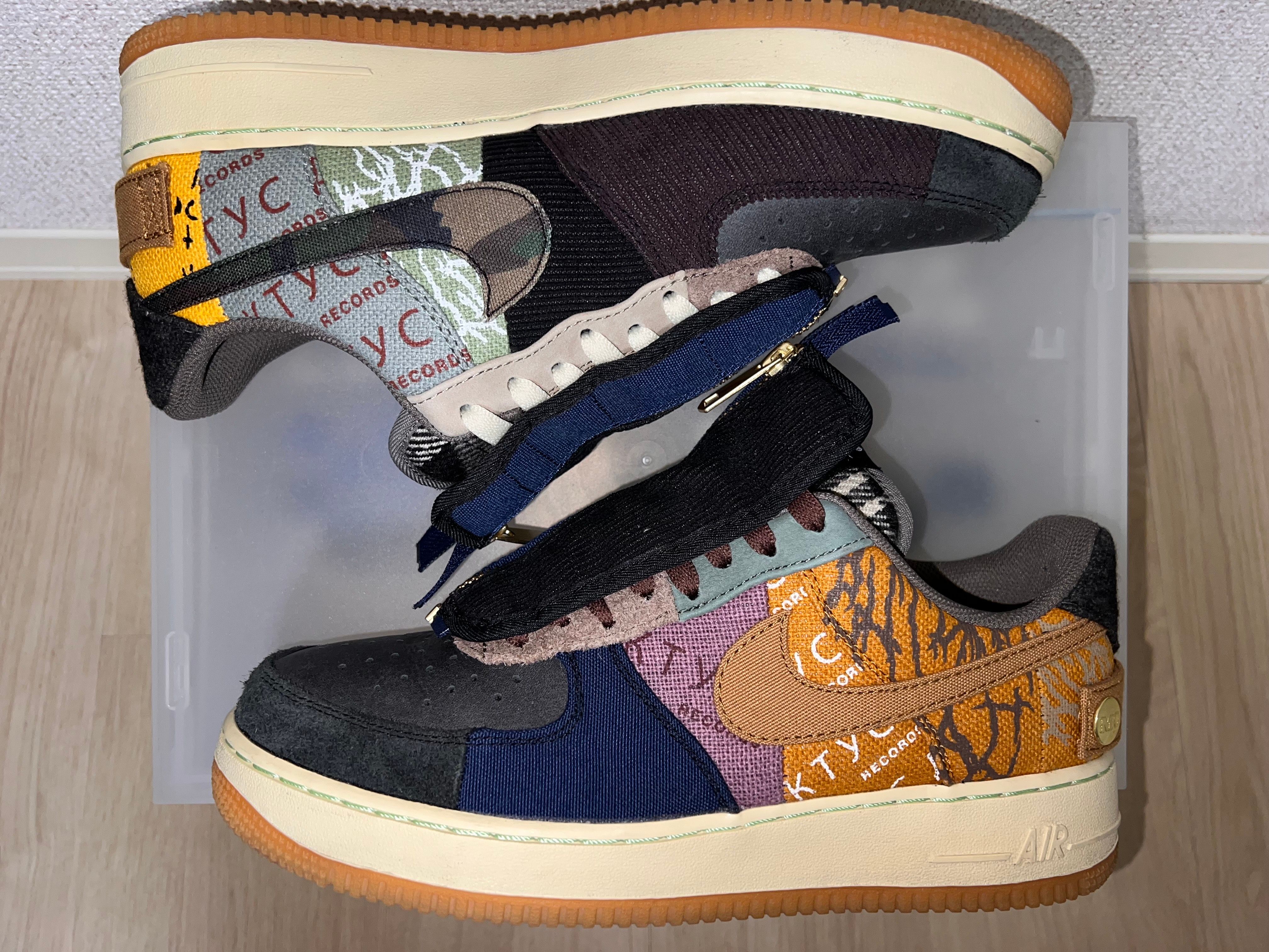 Travis Scott × Nike Air Force 1 Low Cactus Jack "Multi Color"