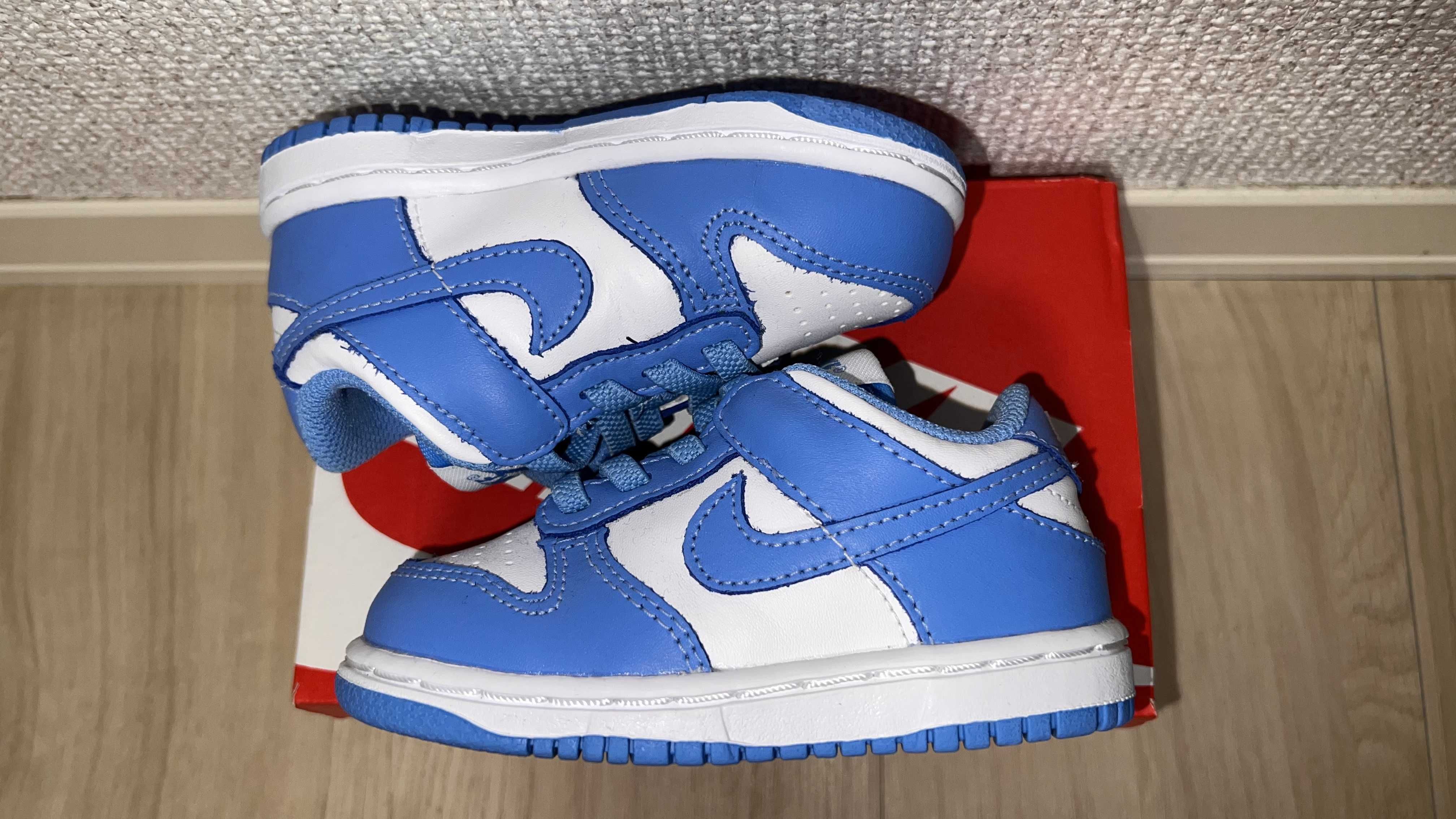 Nike TD Dunk Low "University Blue"