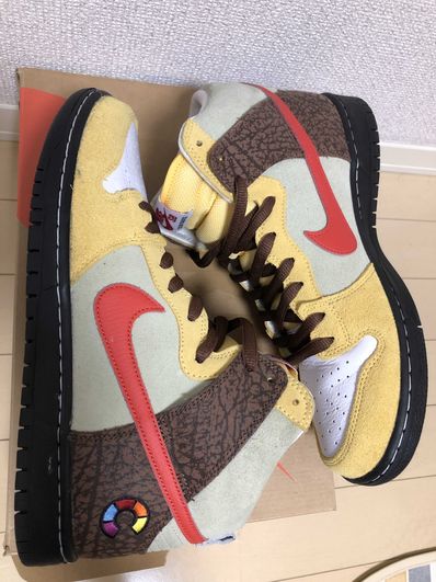 Color Skates x Nike SB Dunk High "Kebab And Destroy"