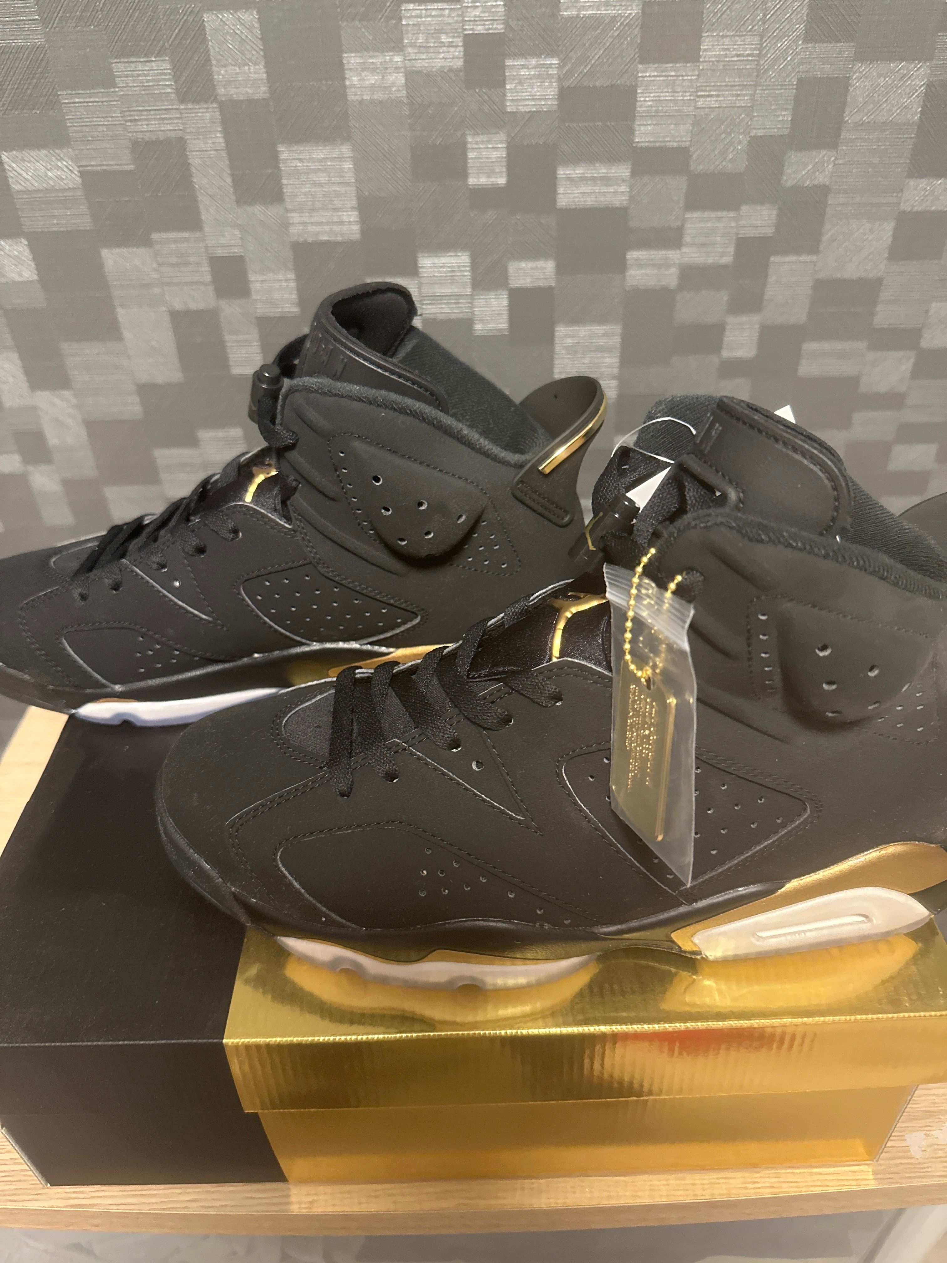 Nike Air Jordan 6 DMP "Black/Metallic Gold" (2020)