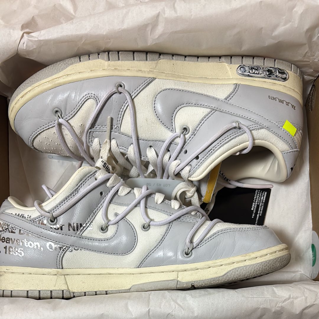 Off-White × Nike Dunk Low 1 of 50 "Lot.49"