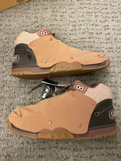 Travis Scott x Nike Air Trainer 1 SP "Archaeo Brown and Rust Pink"