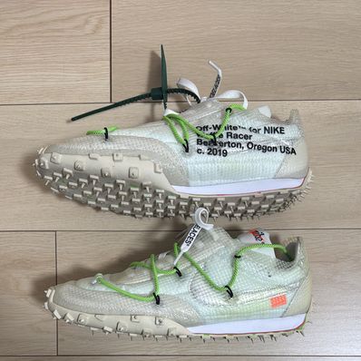 Off-White × Nike Women's Waffle Racer "White"