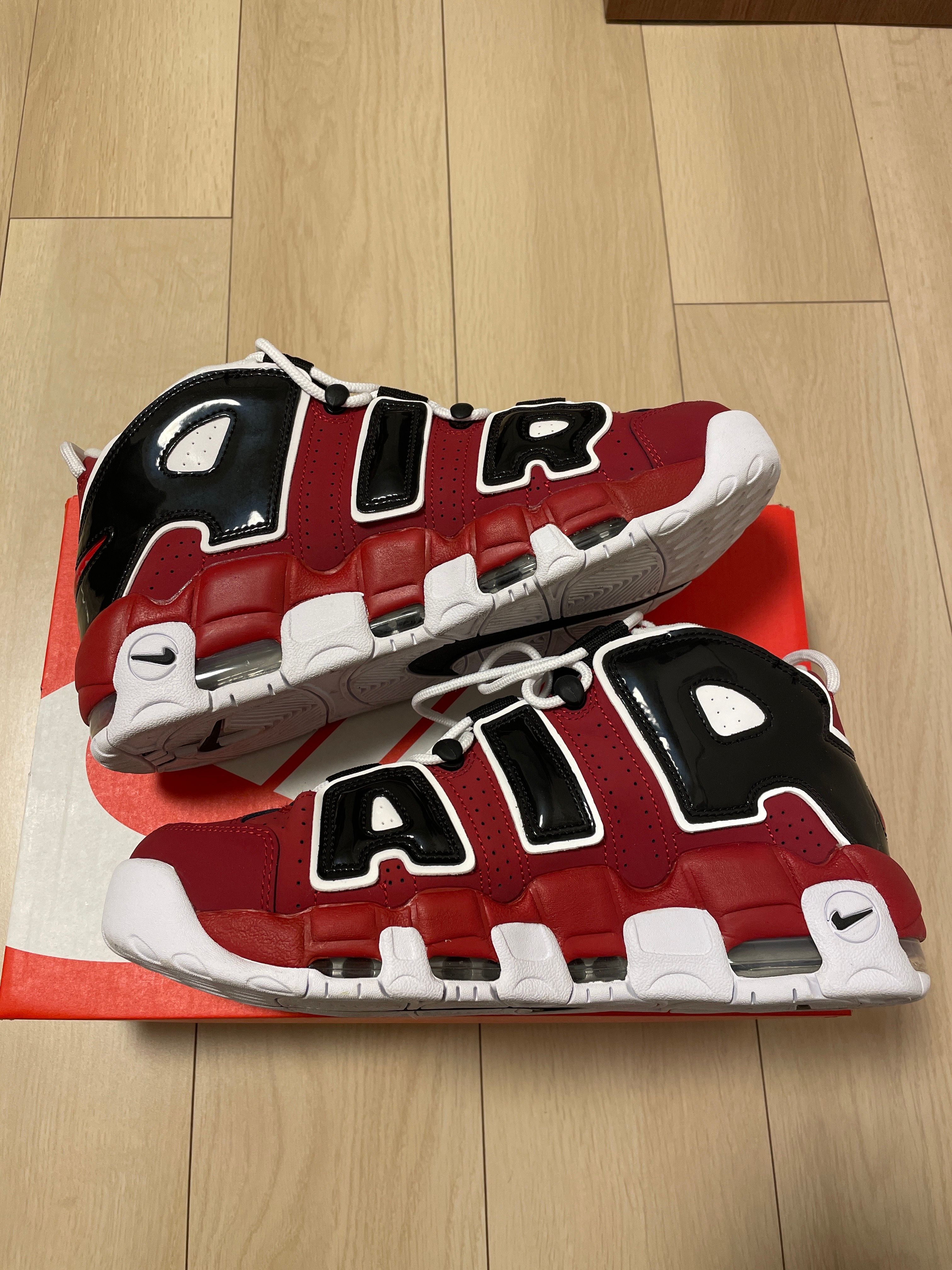 Nike Air More Uptempo ’96 "Black and Varsity Red" (2021) 