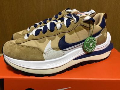 Sacai × Nike Vapor Waffle "Sesame And Blue Void"
