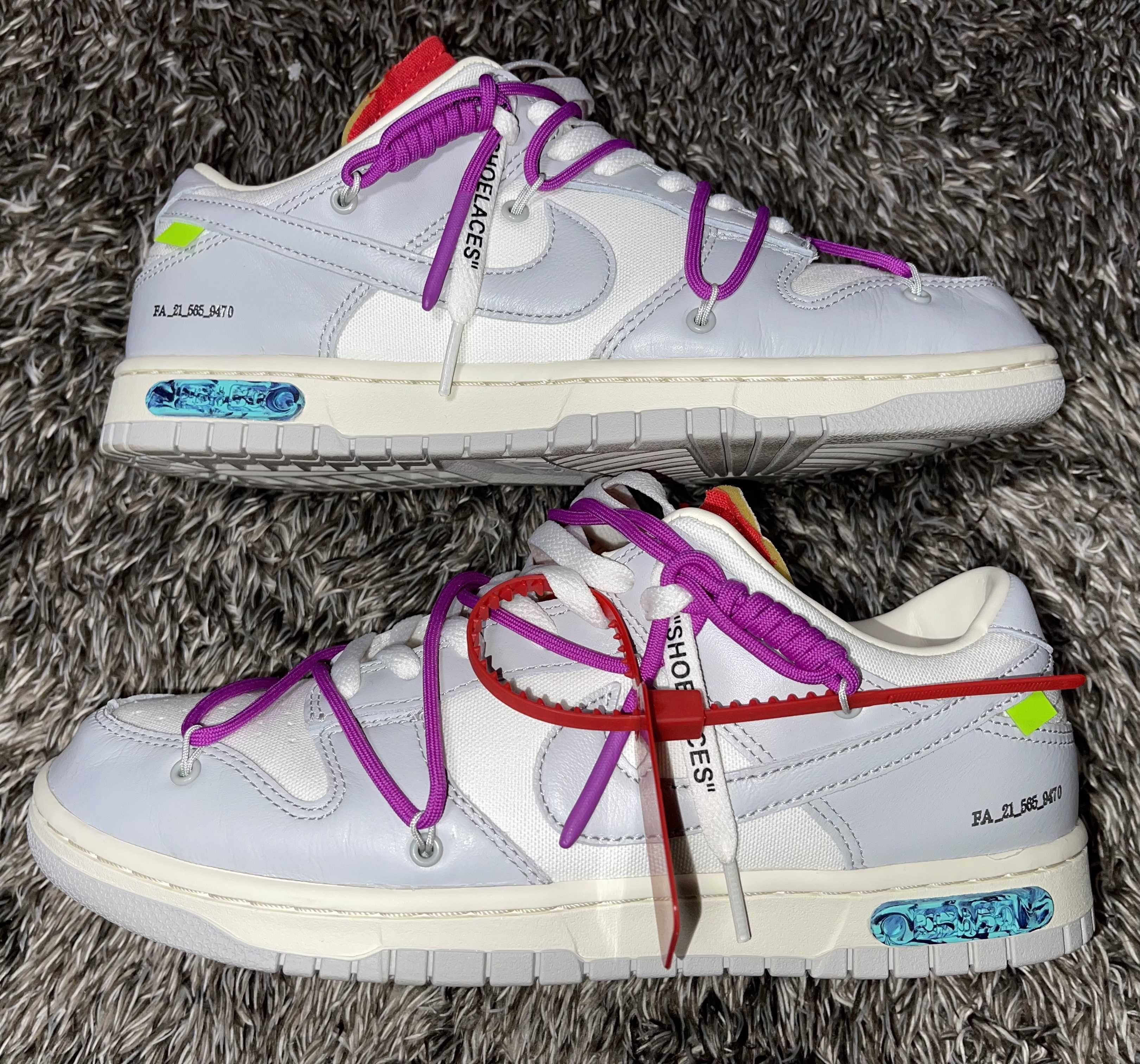 Off-White × Nike Dunk Low 1 of 50 "Lot.45"