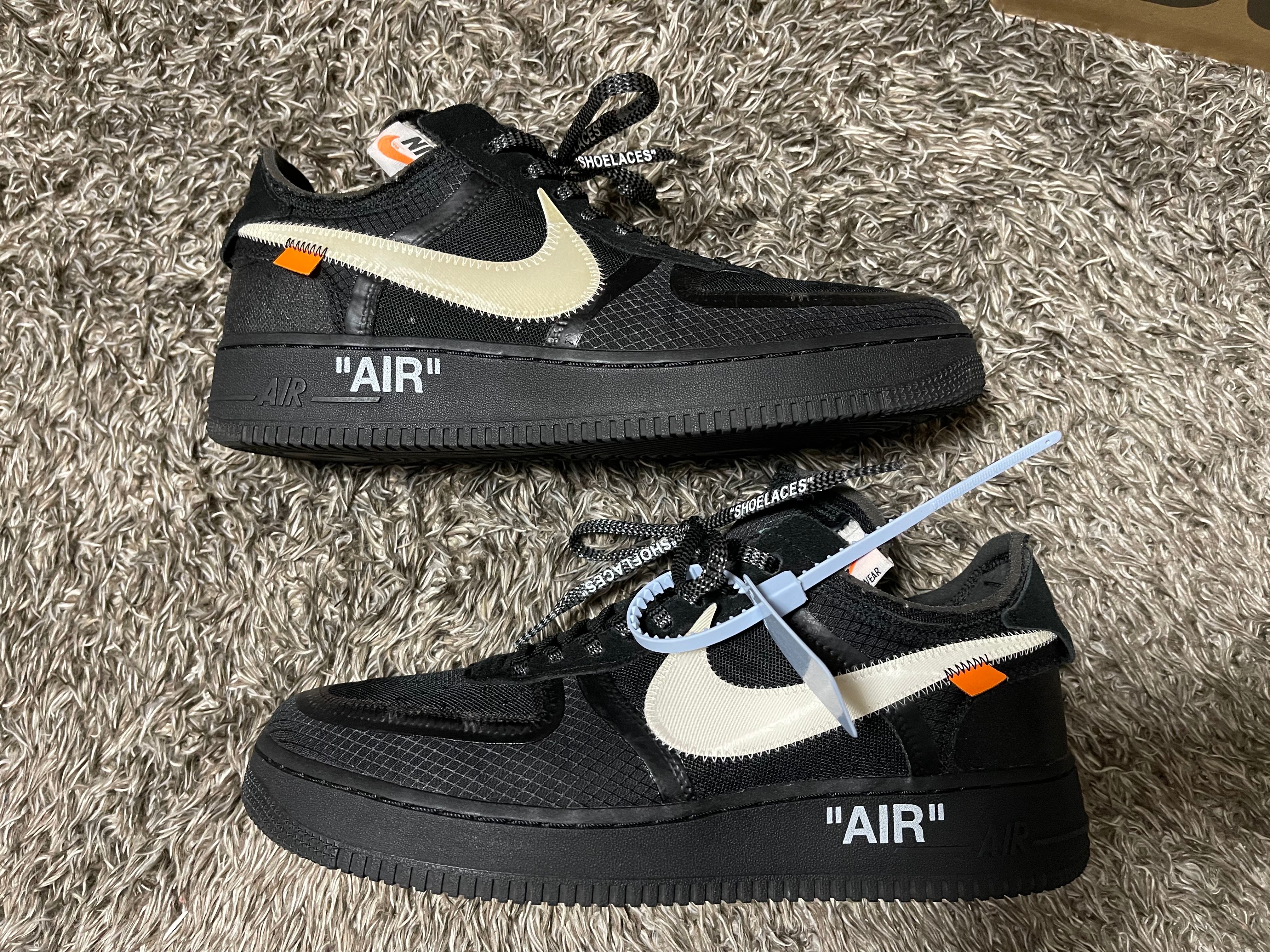 Off-White × Nike Air Force 1 Low "Black"