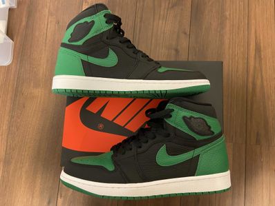 Nike Air Jordan 1 Retro High OG "Black/Pine Green" (2020)