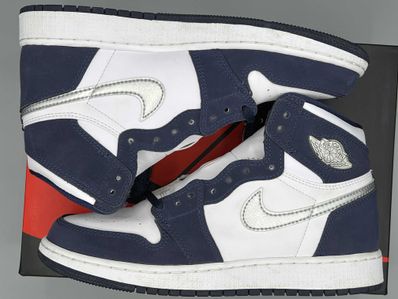 Nike GS Air Jordan 1 High OG CO.JP "Midnight Navy" (2020)(ブリーフケースなし)