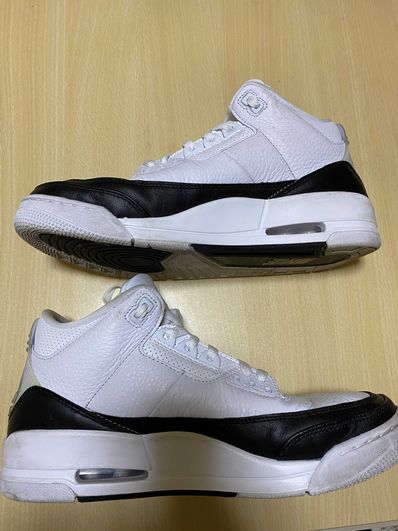 Fragment × Nike Air Jordan 3 "White/Black"