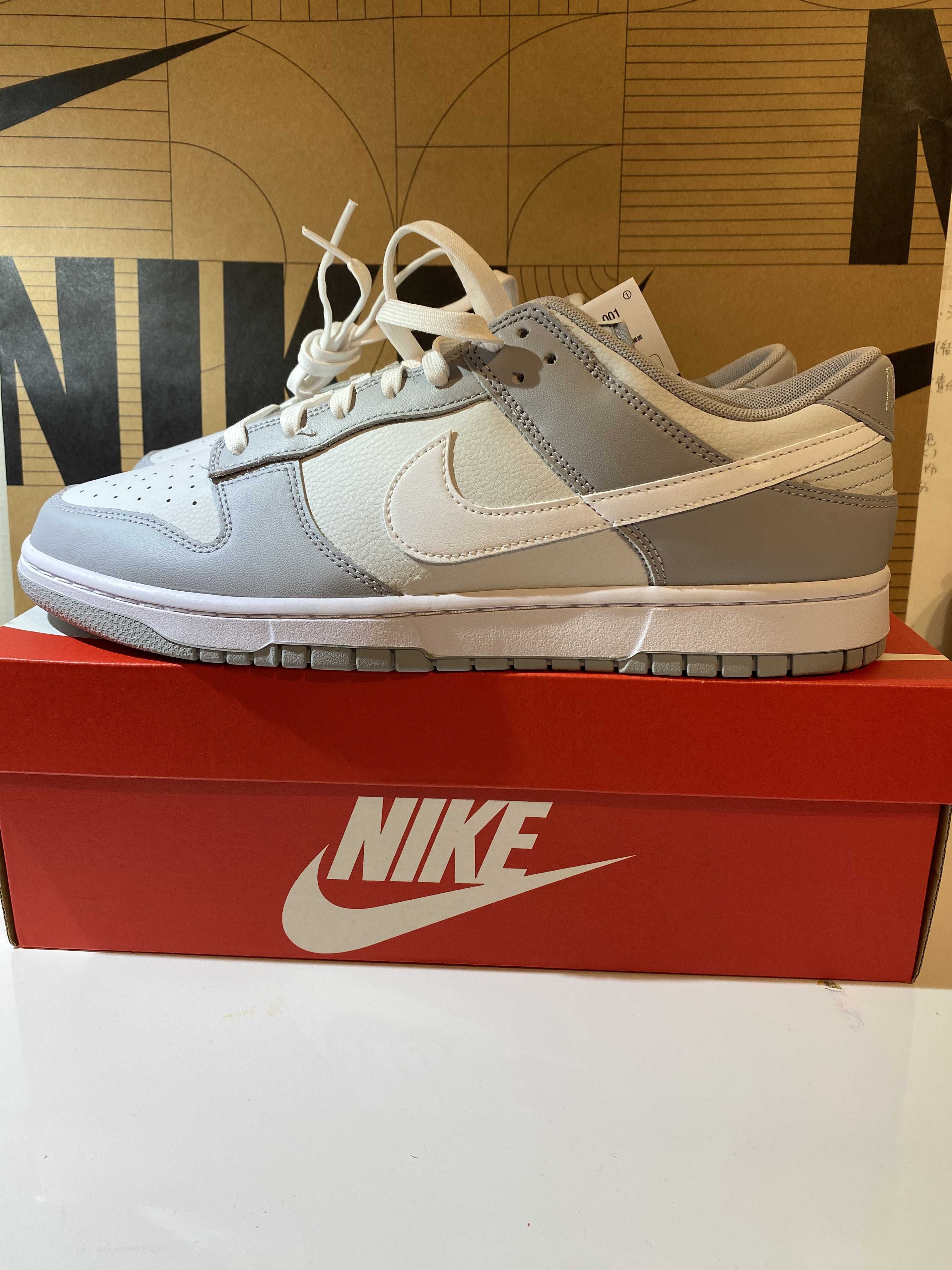 Nike Dunk Low "Pure Platinum/White/Wolf Gray"
