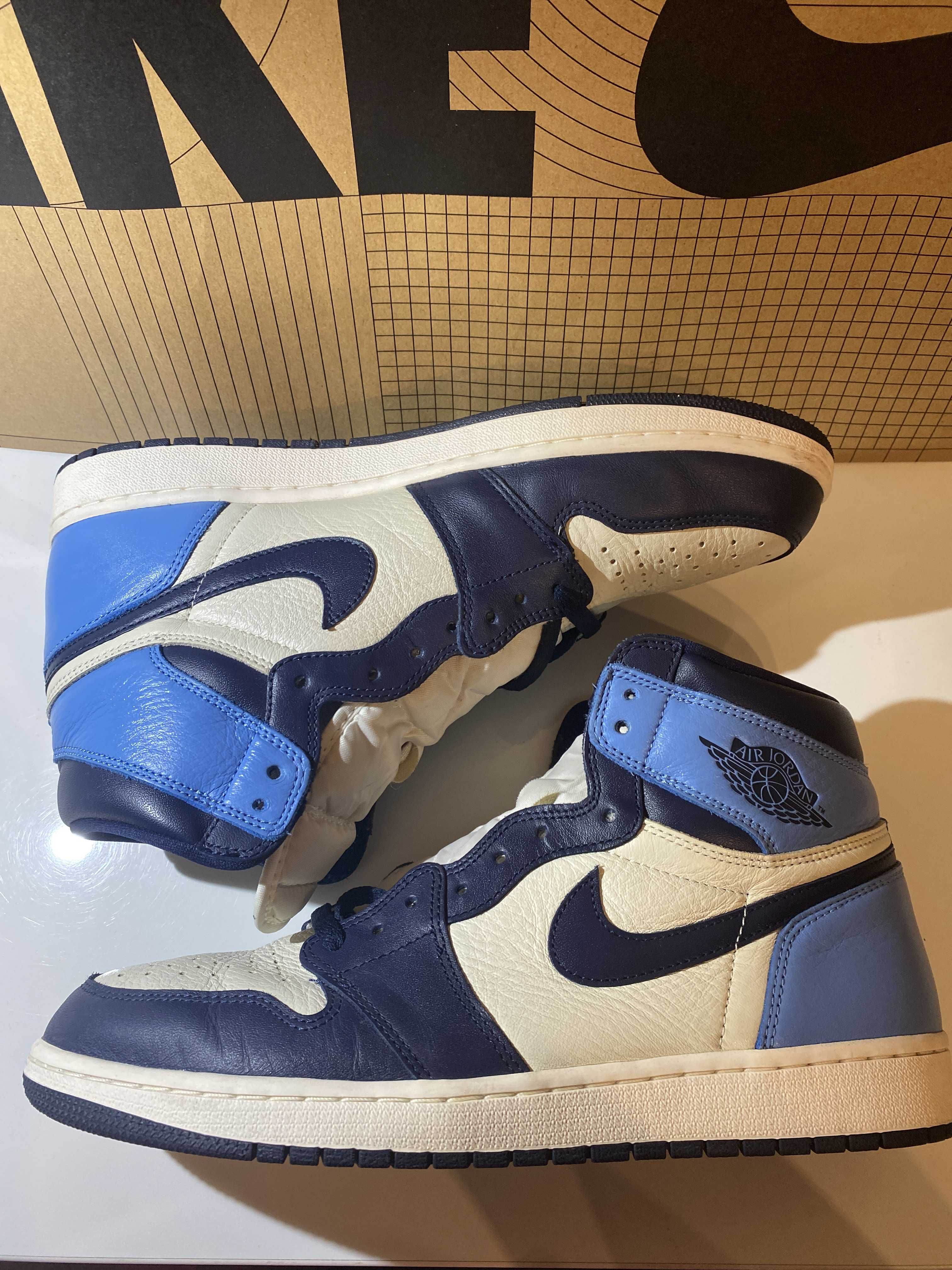 Nike Air Jordan 1 Retro High OG "Obsidian/University Blue"