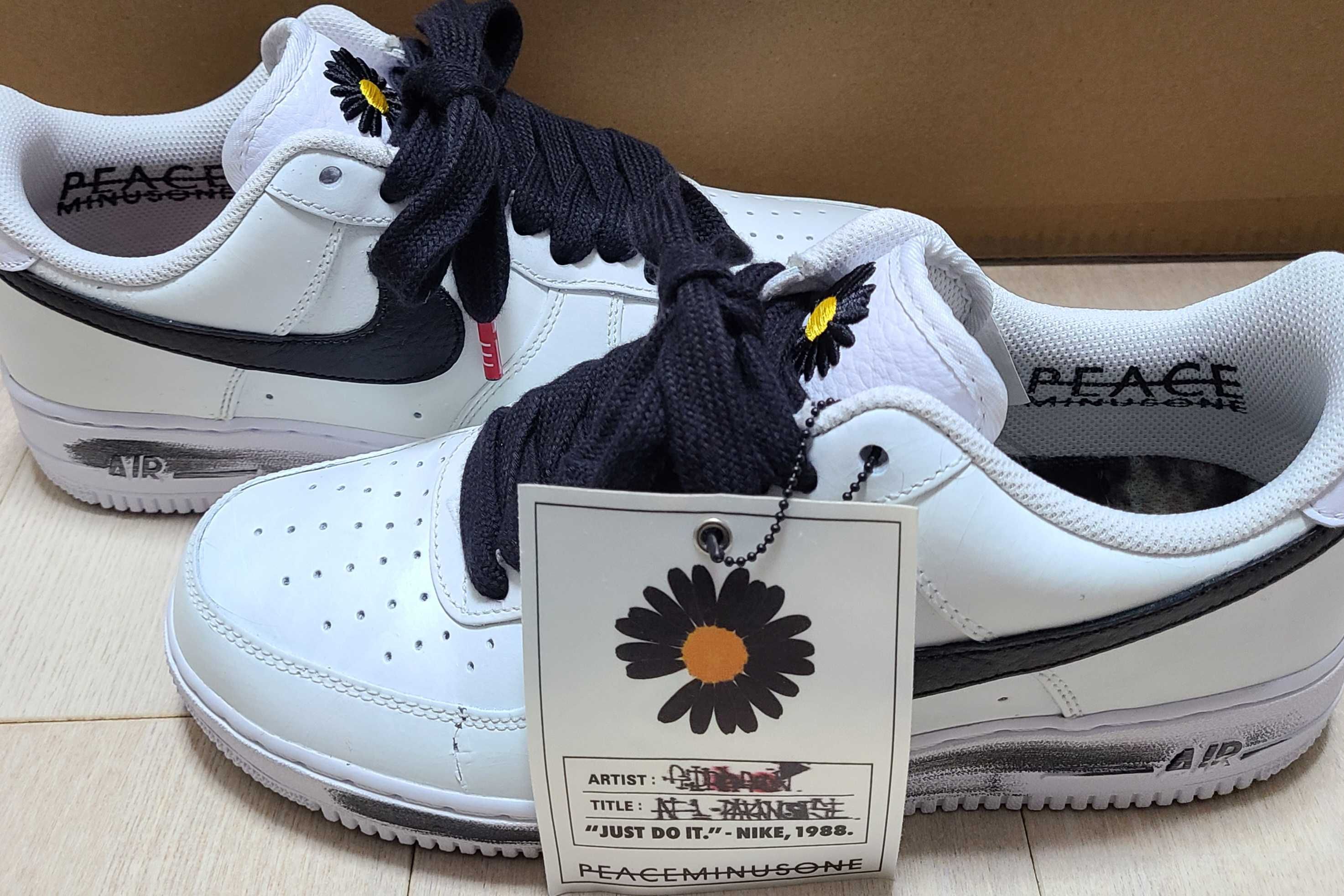 PEACEMINUSONE × Nike Air Force 1 Low "Para-noise/White/Black" / G-DRAGON