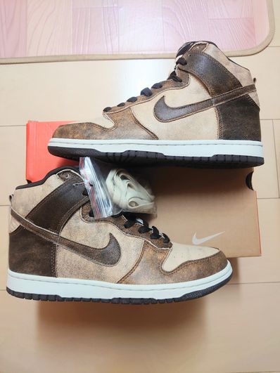 Nike Dunk High Dirty Pack "Dark Cinder"