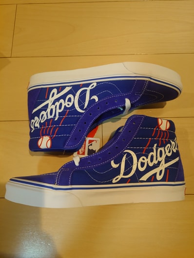 MLB Los Angeles Dodgers × Vans Sk8-Hi Reissue "Classic Blue/True White"