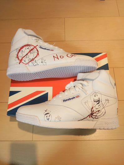 BAIT × Stranger Things × Ghostbusters × Reebok Ex-O-Fit Clean High "White"