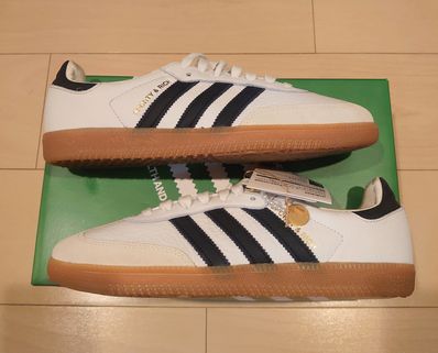 Sporty & Rich × adidas Samba OG "Footwear White"