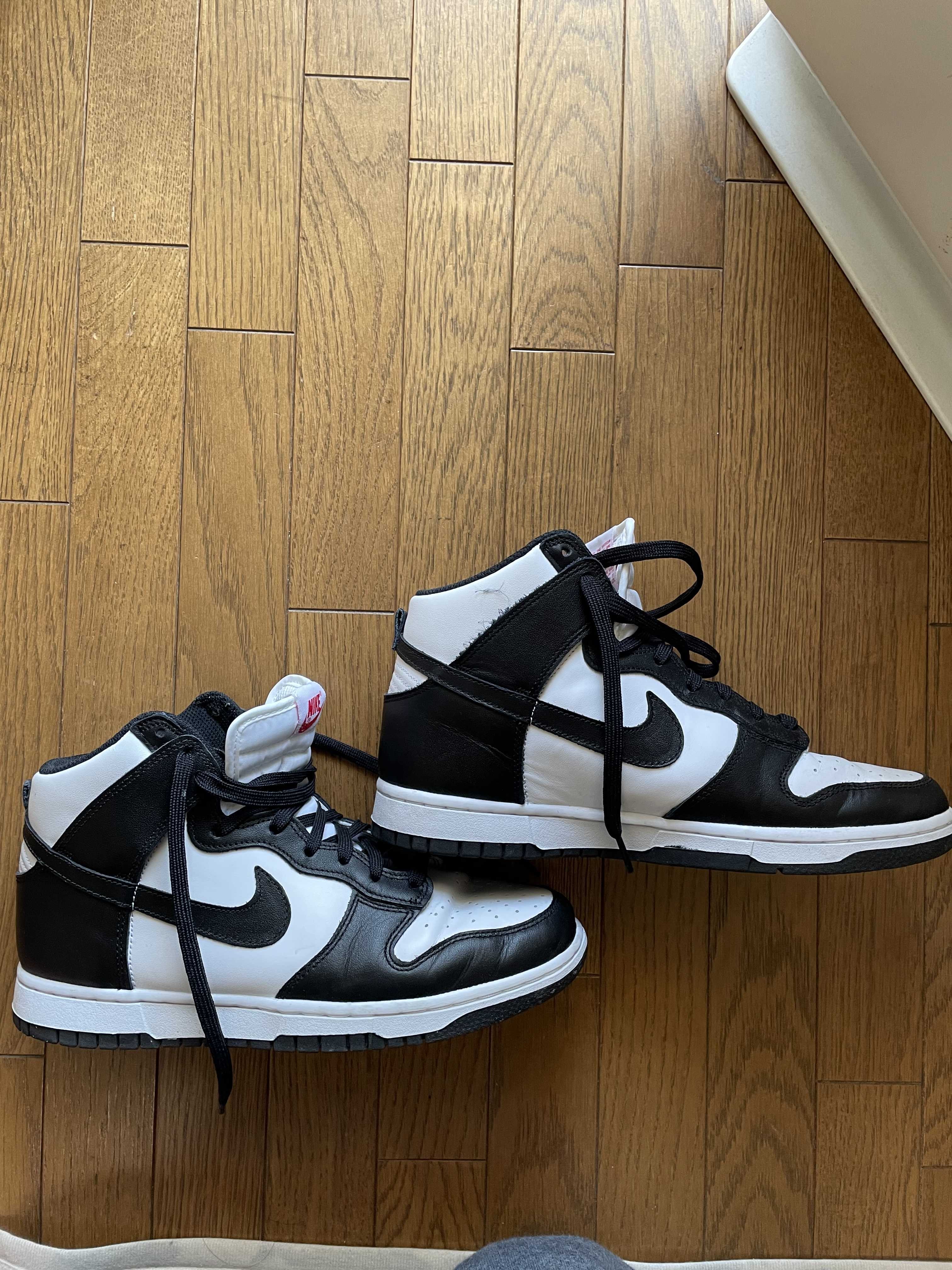 Nike Women's Dunk High "Black and White"