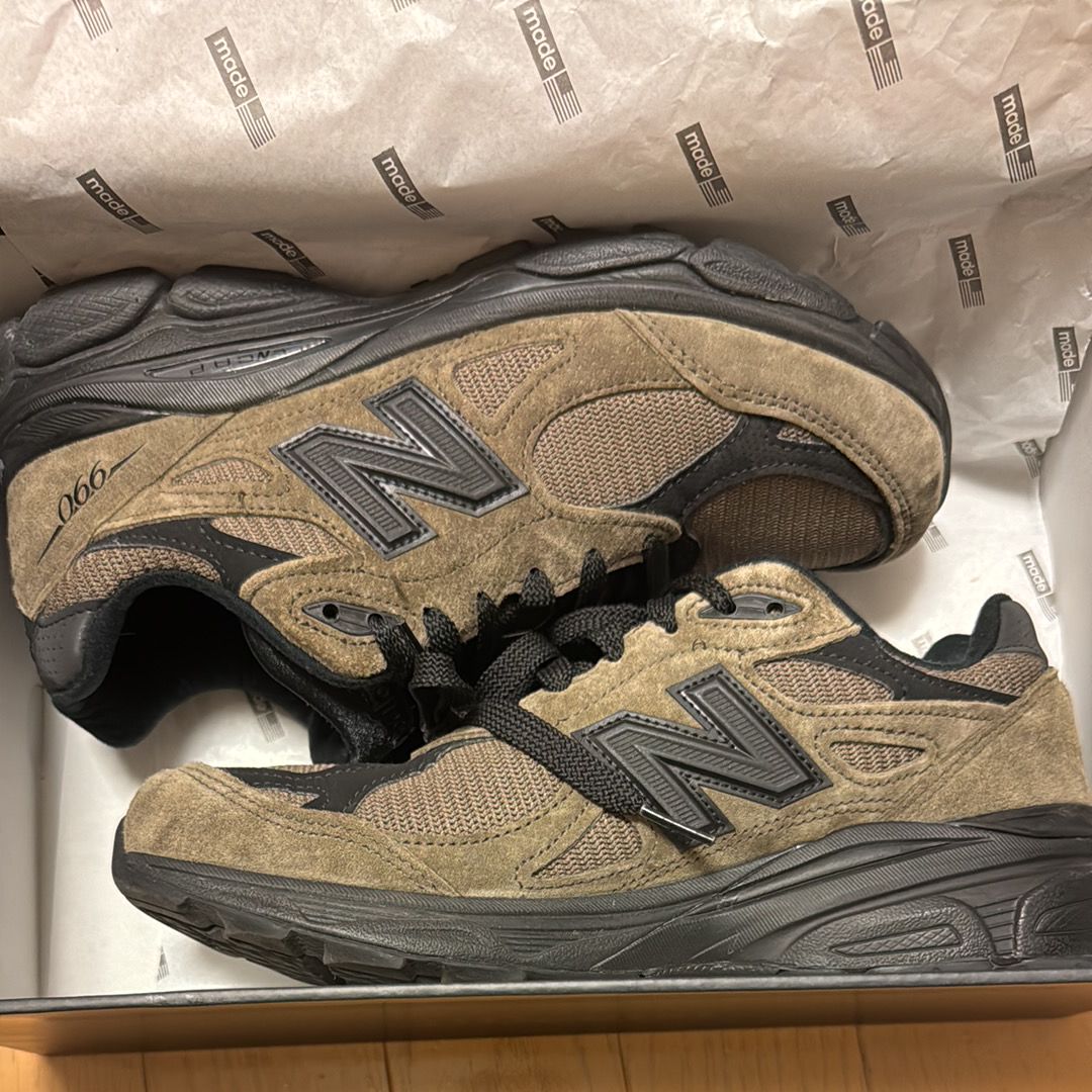 JJJJound × New Balance 990V3 "Slate Black"