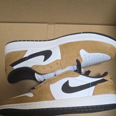 Nike Air Jordan 1 Low OG "Rookie of the Year/Sail and Golden Harvest"