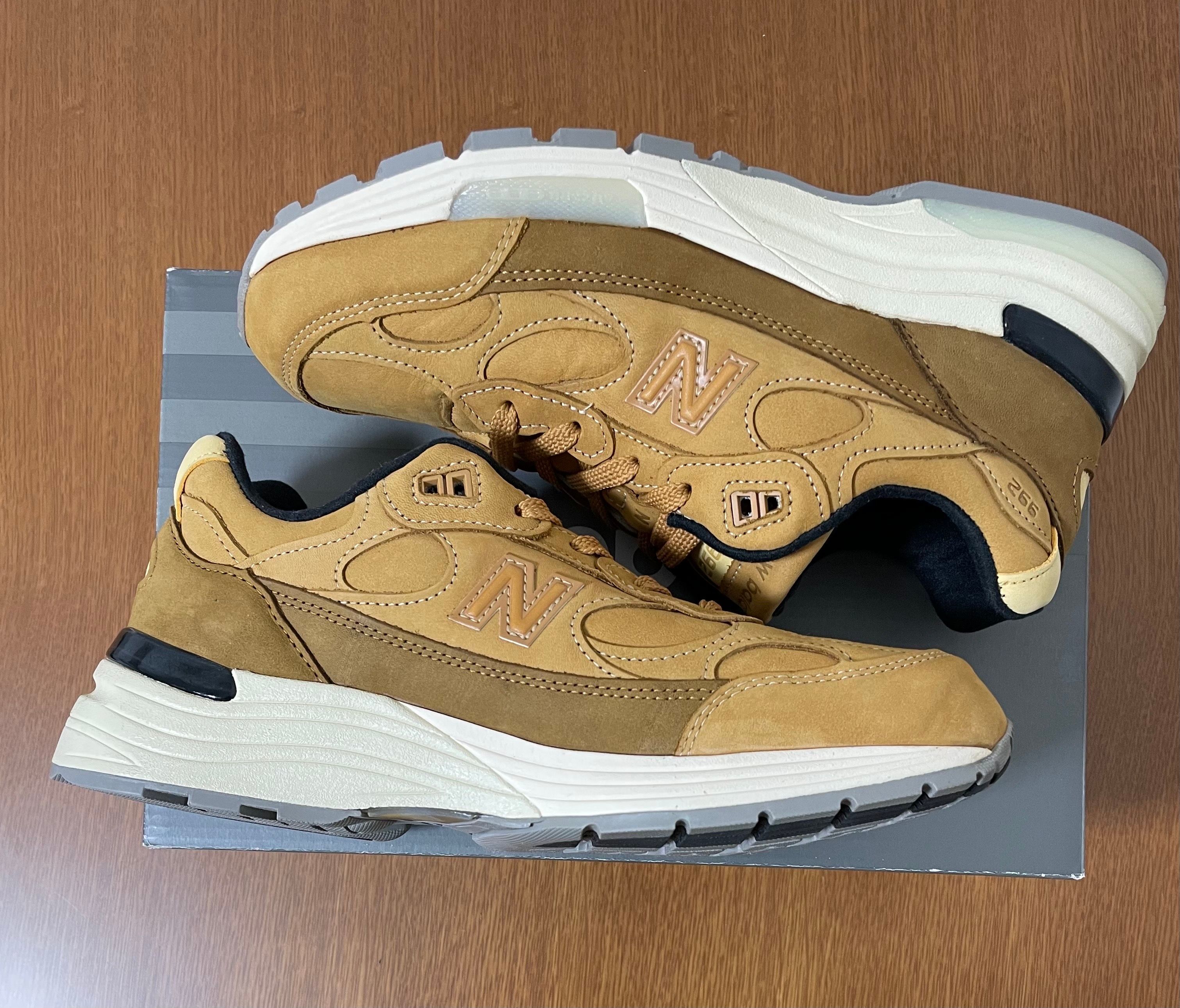 New Balance 992 Made in USA "Tan/Brown"