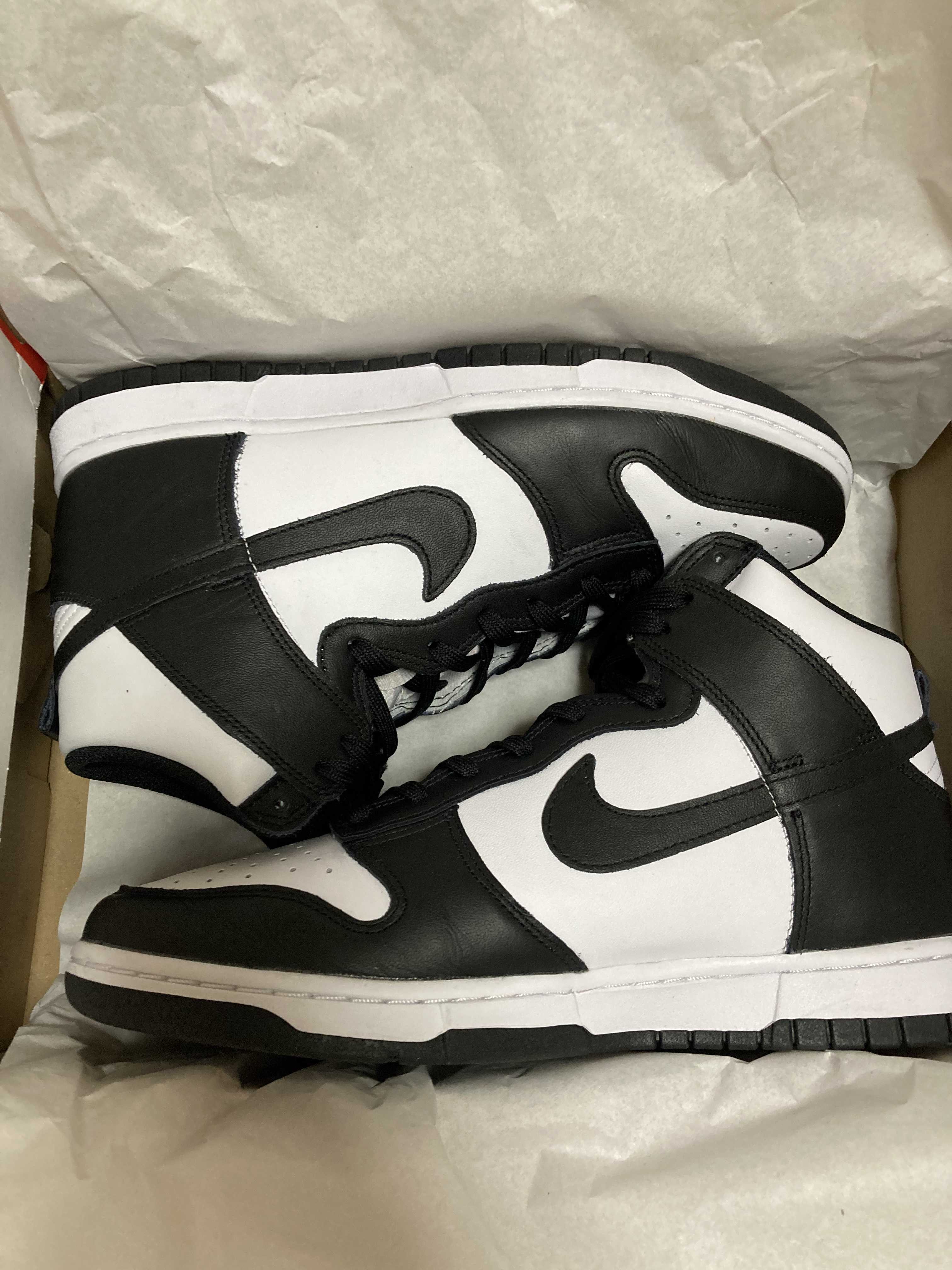 Nike Women's Dunk High "Black and White"