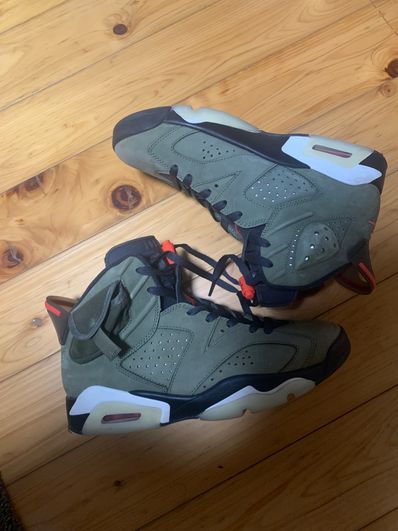 Travis Scott × Nike Air Jordan 6 Retro "Medium Olive"