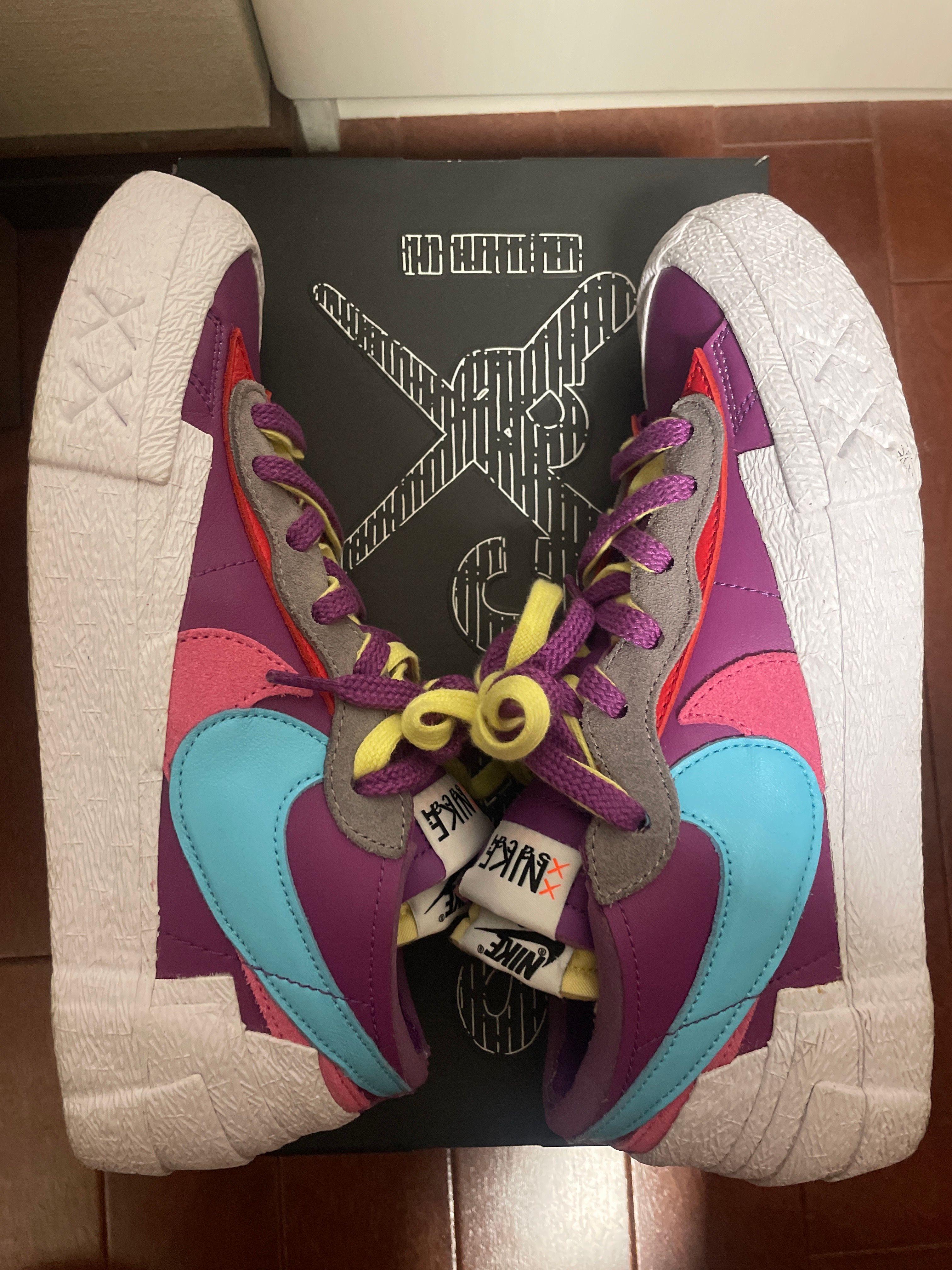KAWS × sacai × Nike Blazer Low "Purple Dusk"