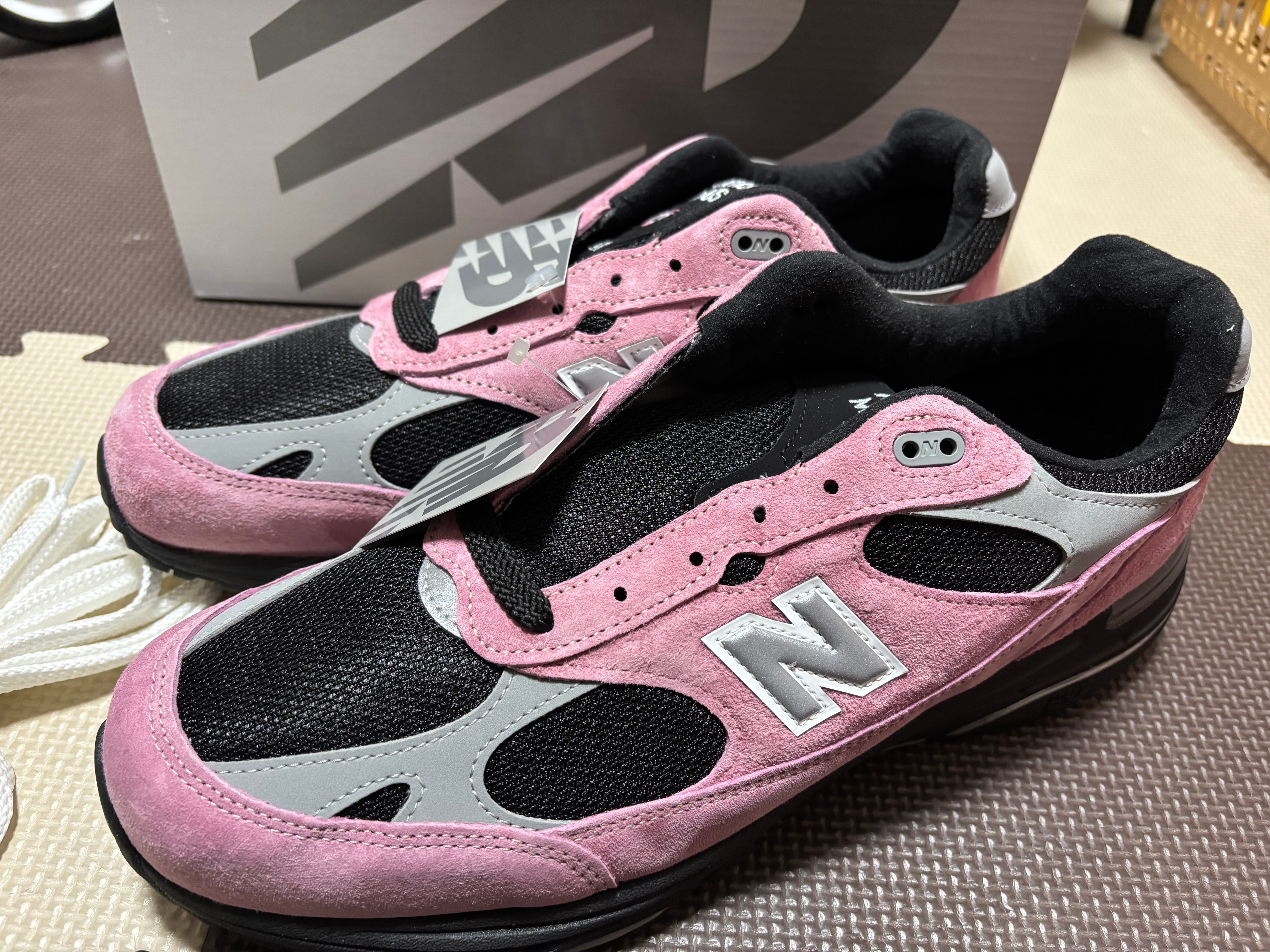 ニューバランス 993 "ピンクタフィー/ブラック"
