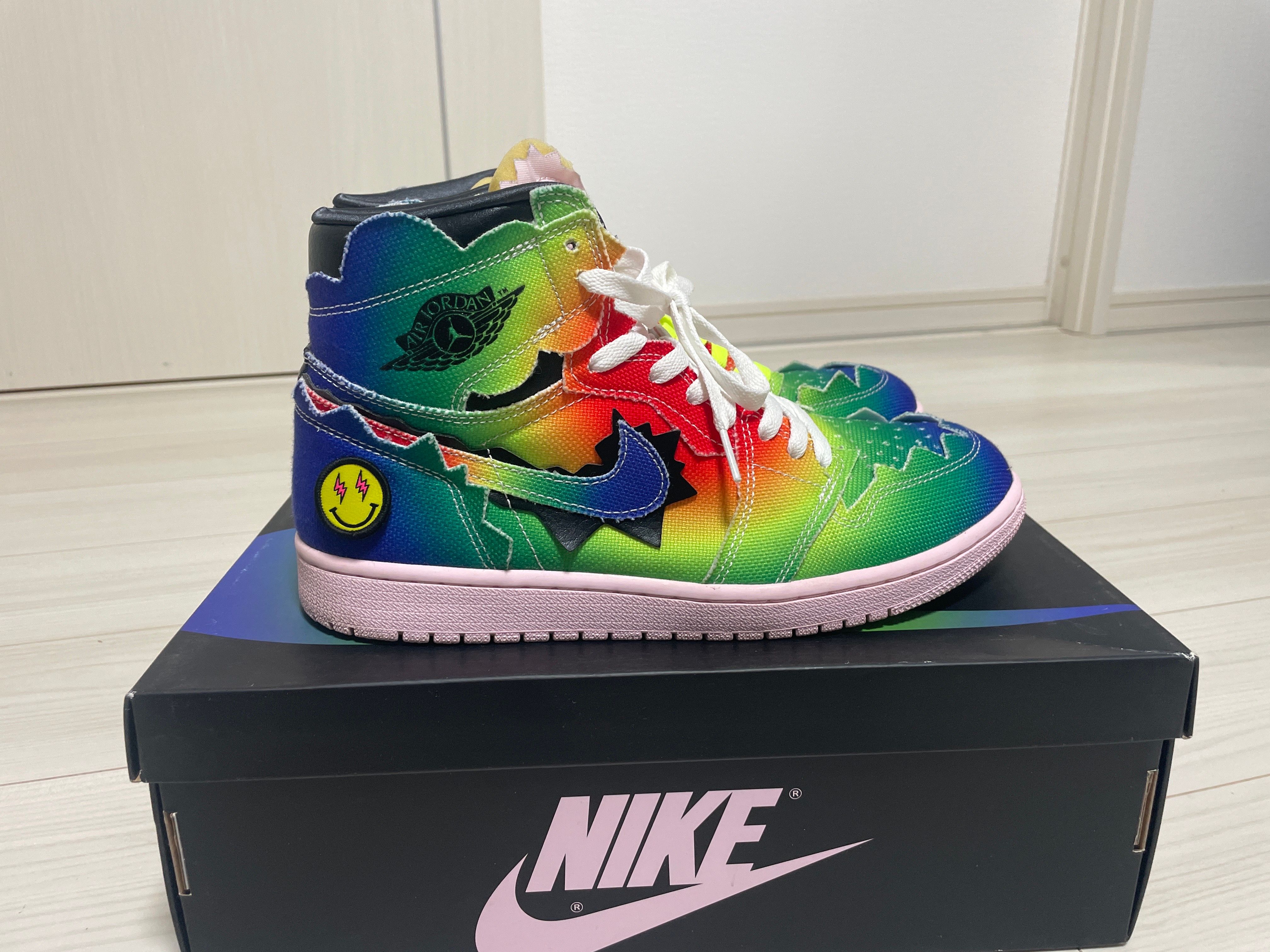 J Balvin × Nike Air Jordan 1 High OG "Rainbow"