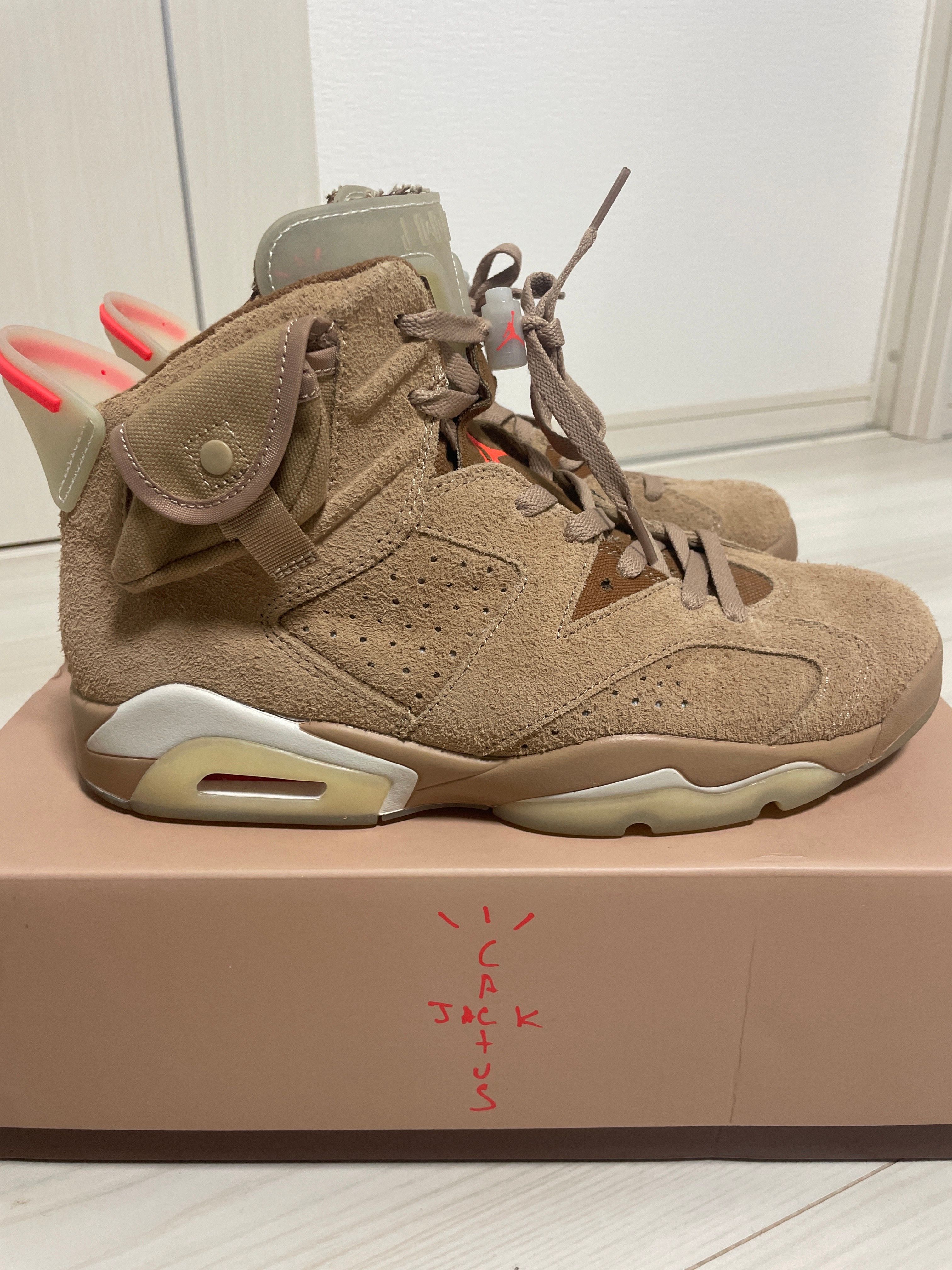 Travis Scott × Nike Air Jordan 6 "British Khaki"