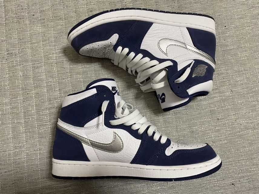 Nike Air Jordan 1 High OG CO.JP "White/Midnight Navy" (2020)(ブリーフケースなし)