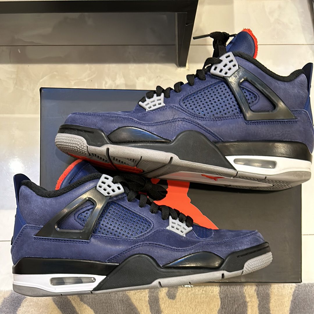 Nike Air Jordan 4 Retro WNTR "Loyal Blue/White/Black"