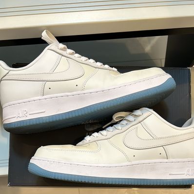 Nike Women's Air Force 1 Low UV "White/University Blue"