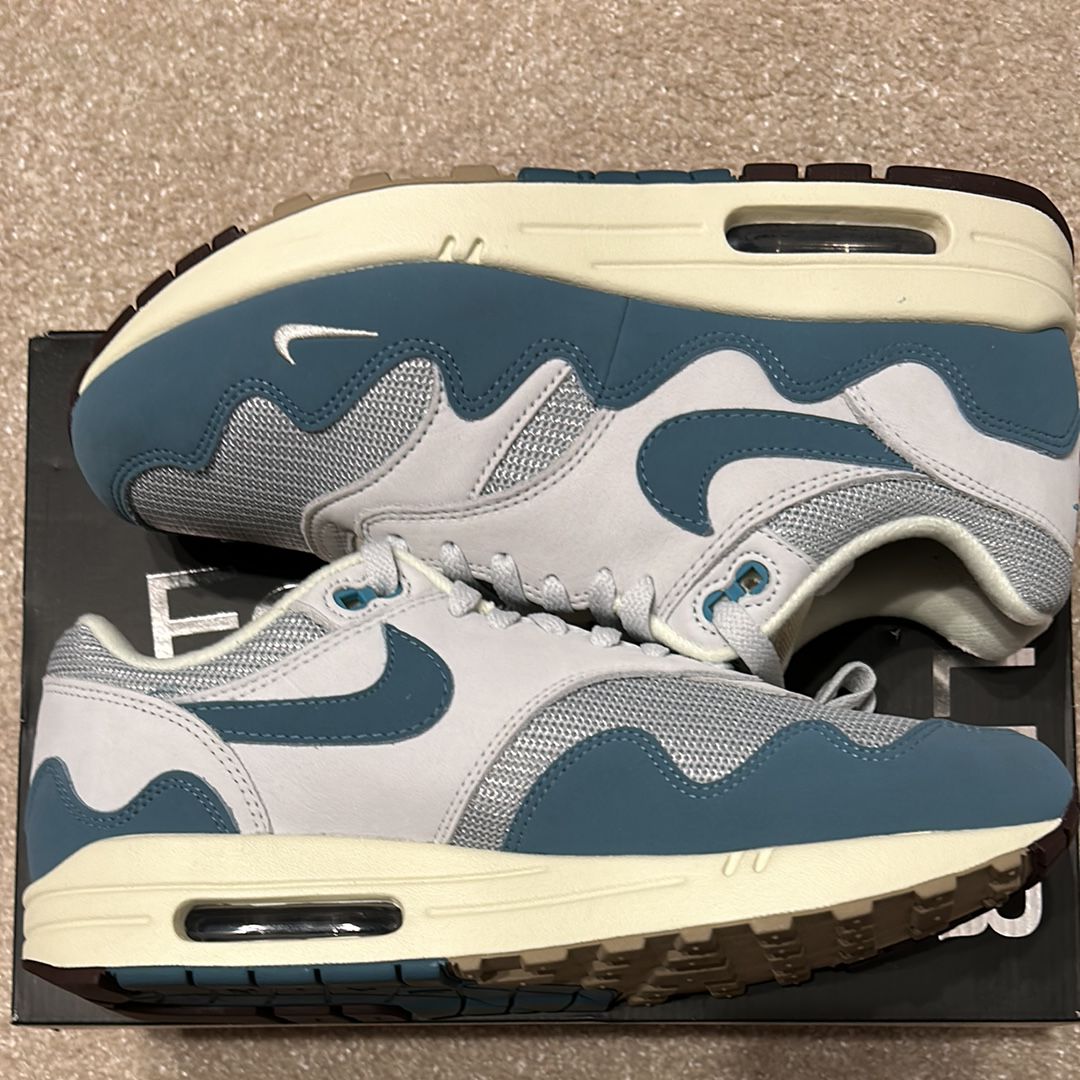Patta × Nike Air Max 1 "Noise Aqua"