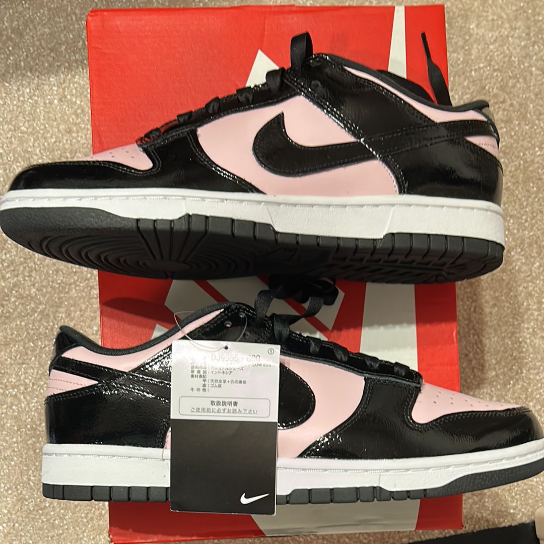 Nike Women's Dunk Low Essential "Black Patent Leather"