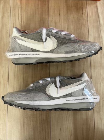 Fragment × sacai × Nike LD Waffle "Light Smoke Grey"
