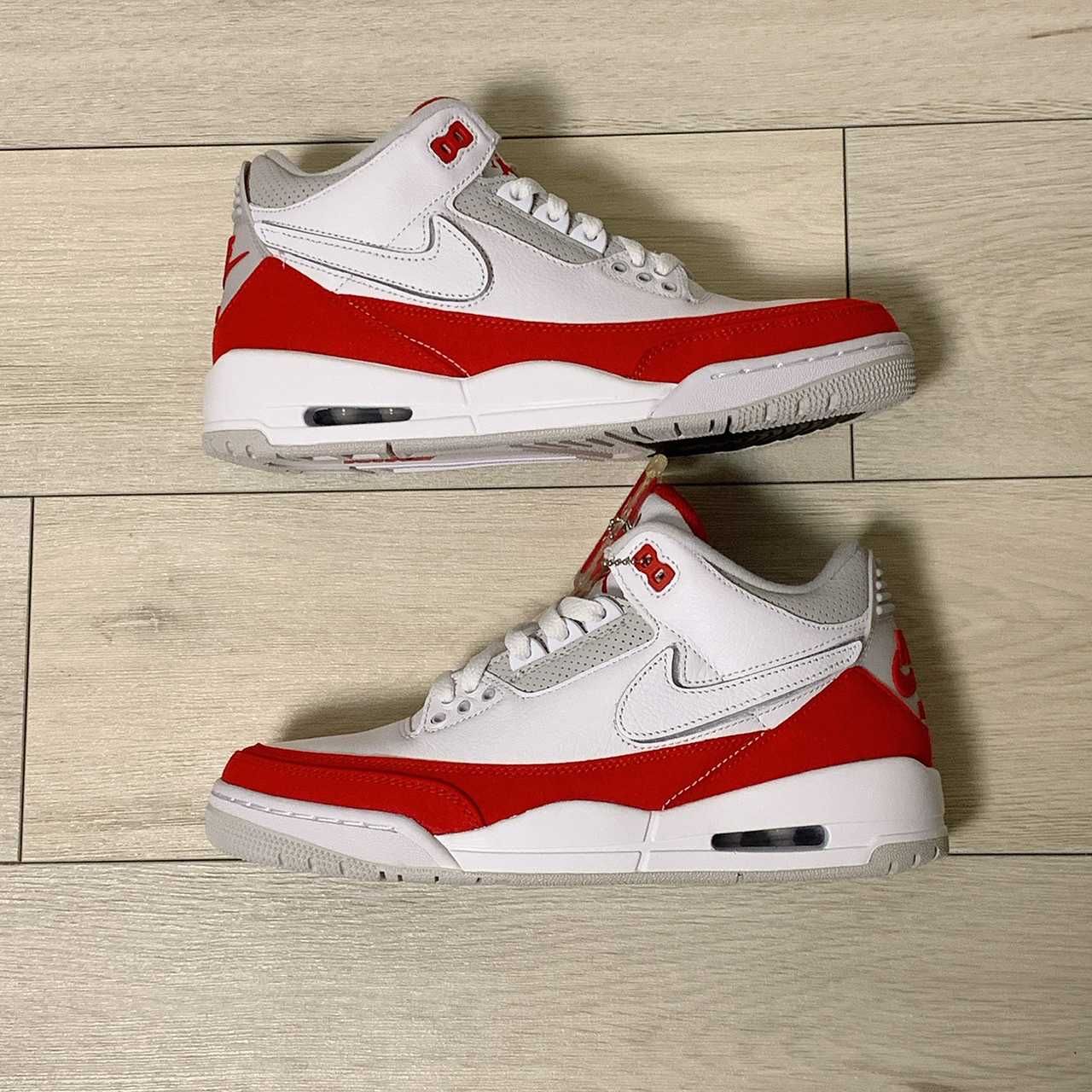 Nike Air Jordan 3 Retro "Tinker White/University Red"