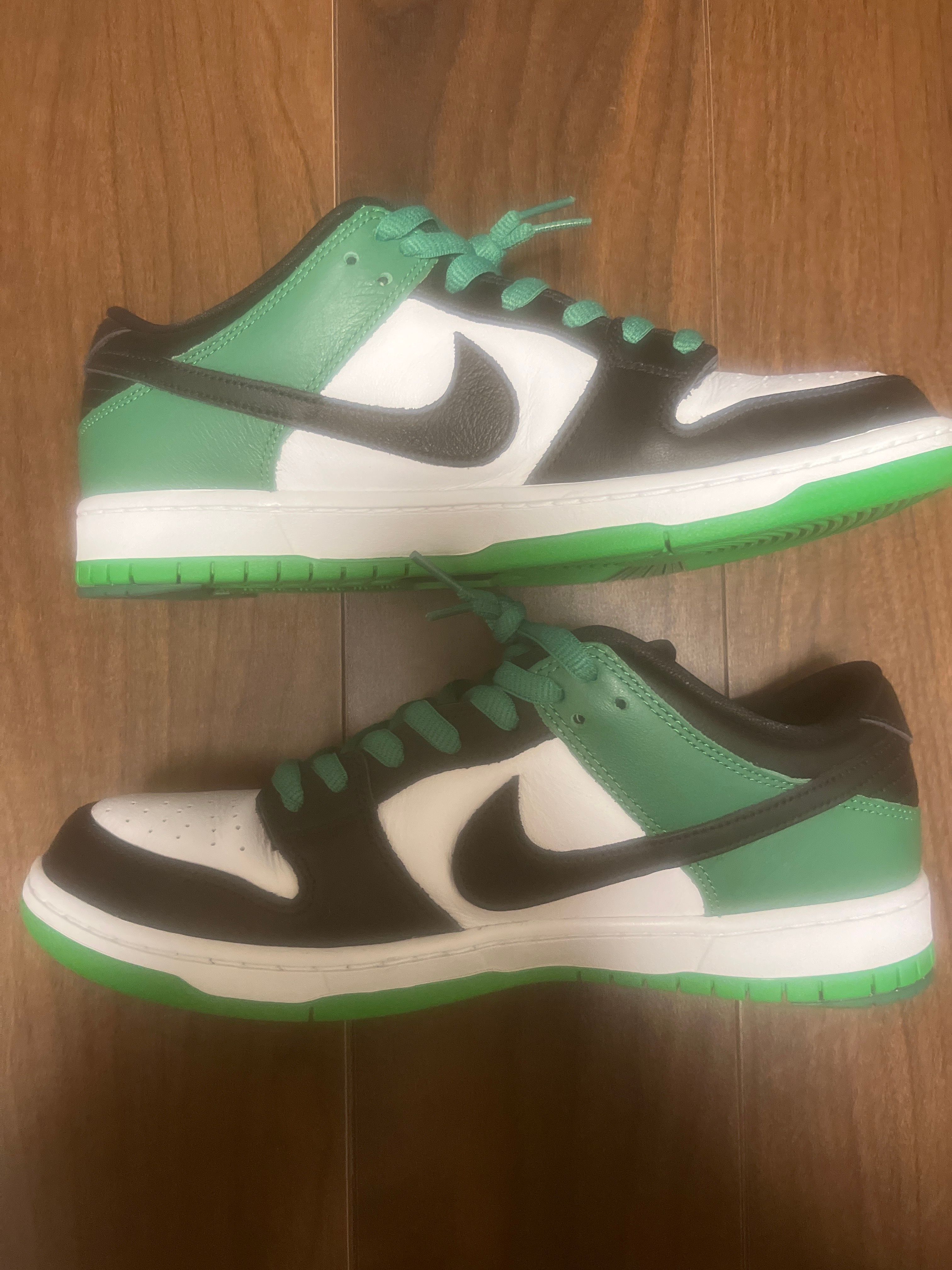 Nike SB Dunk Low Pro "Black and Classic Green"