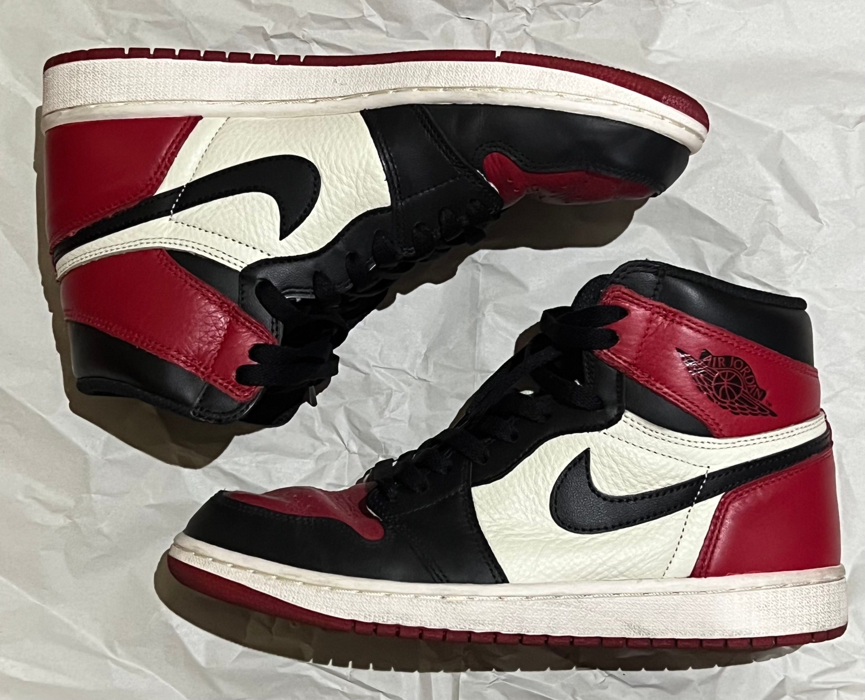 Nike Air Jordan 1 Retro High OG "Bred Toe"