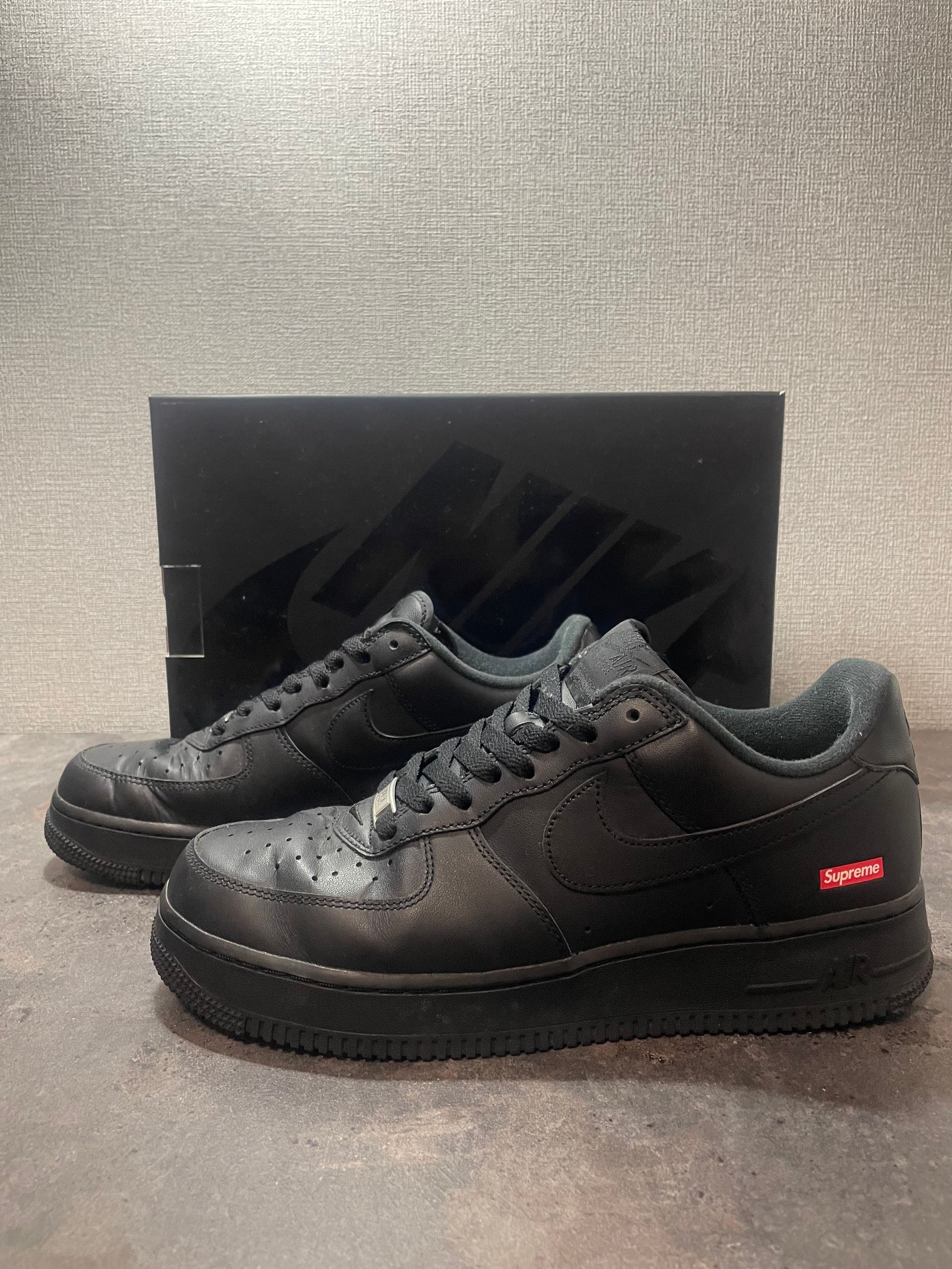Supreme × Nike Air Force 1 Low "Black"