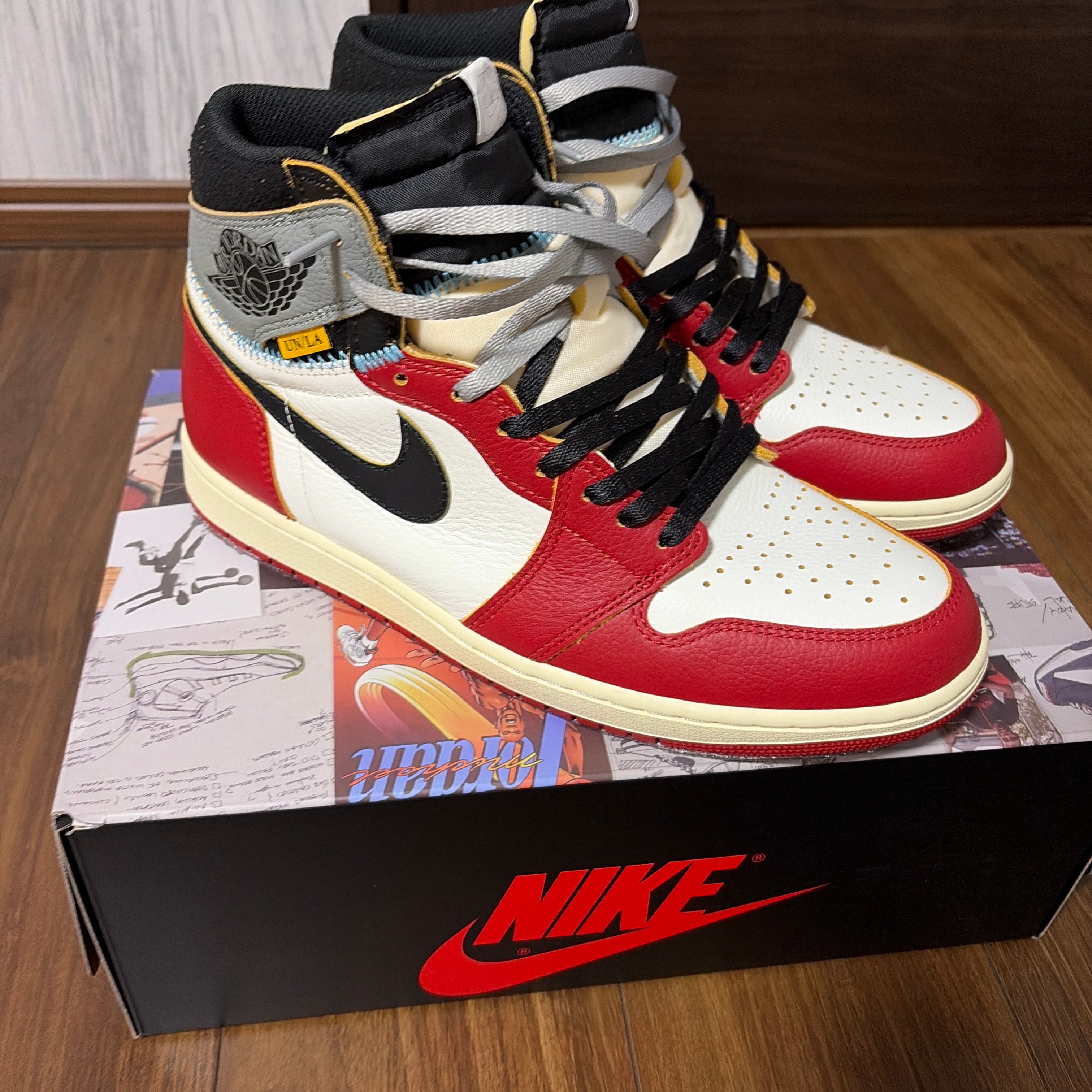 UNION × Nike Air Jordan 1 Retro High OG "Chicago/Shadow"