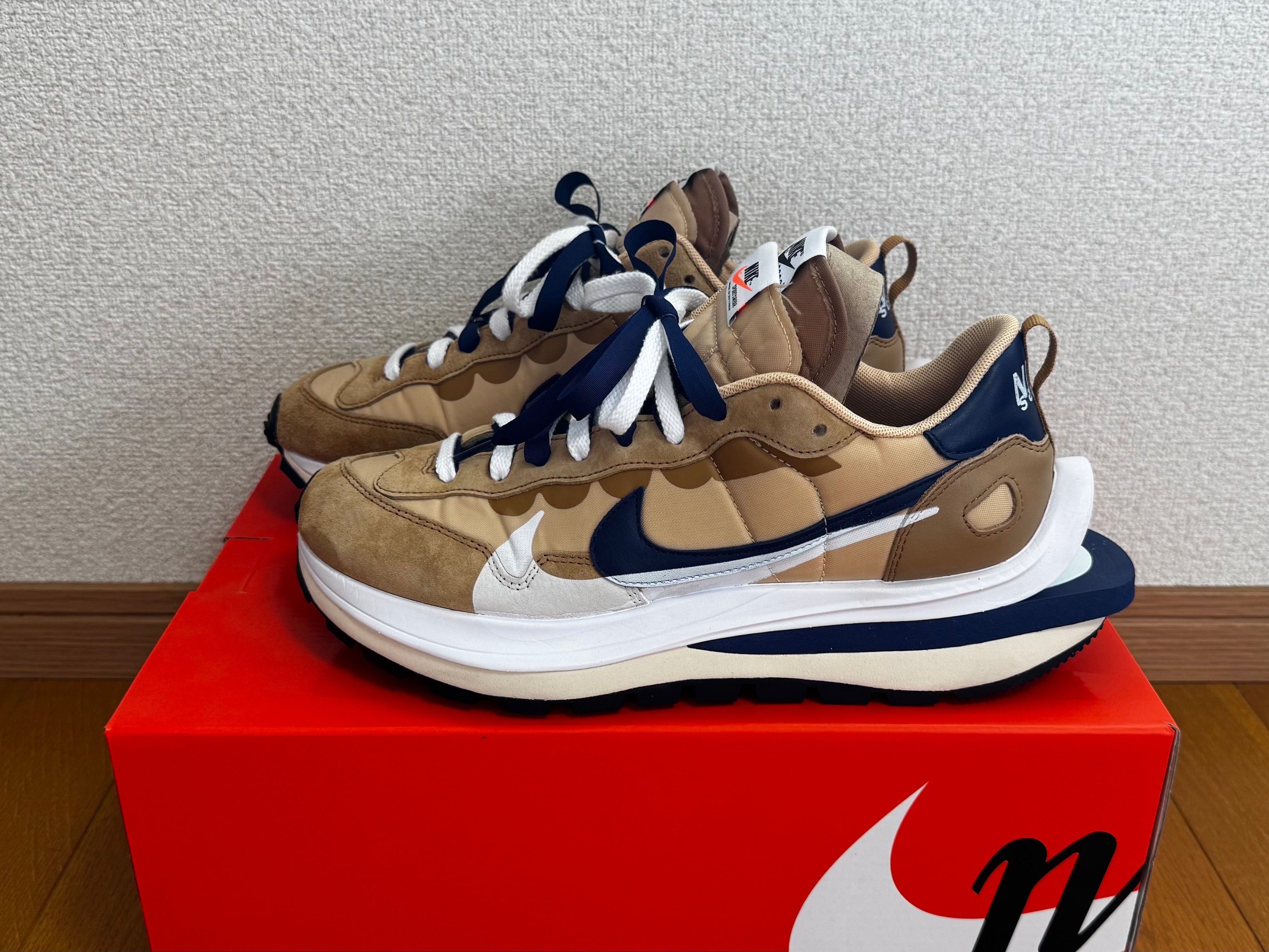 sacai × Nike Vapor Waffle "Sesame and Blue Void"