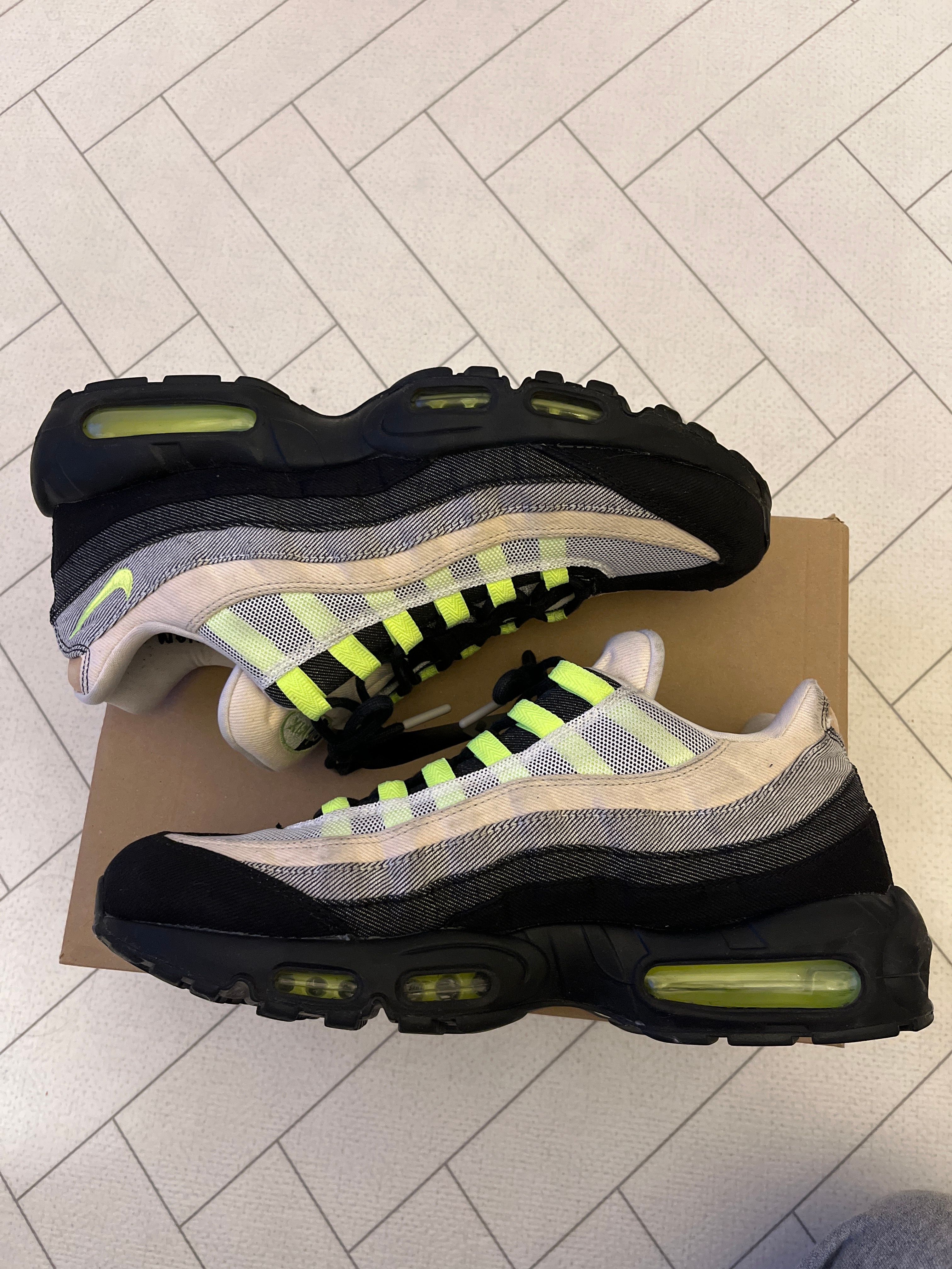 DENHAM × Nike Air Max 95 "Volt"