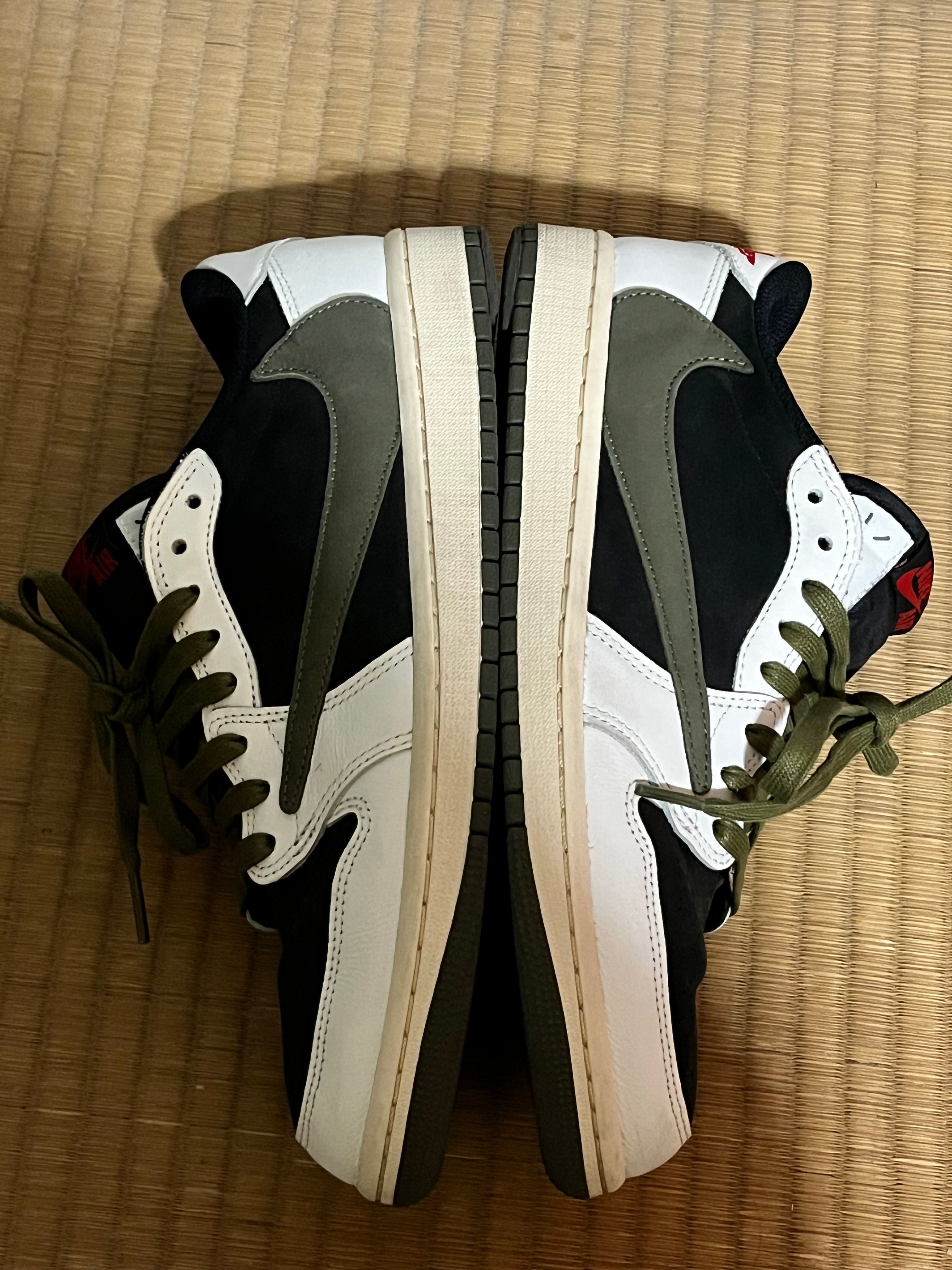 Travis Scott × Nike Women's Air Jordan 1 Low OG "Medium Olive"