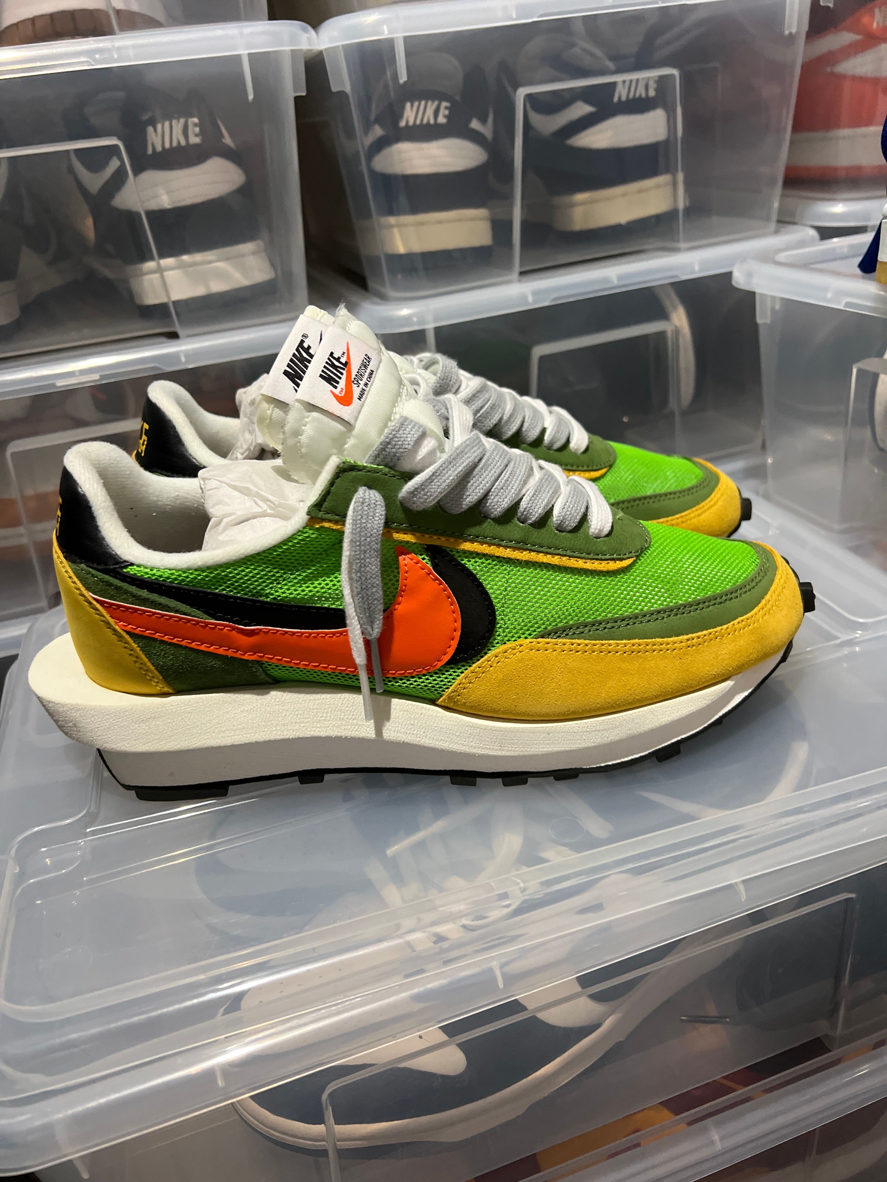 sacai × Nike LDV Waffle "Green"
