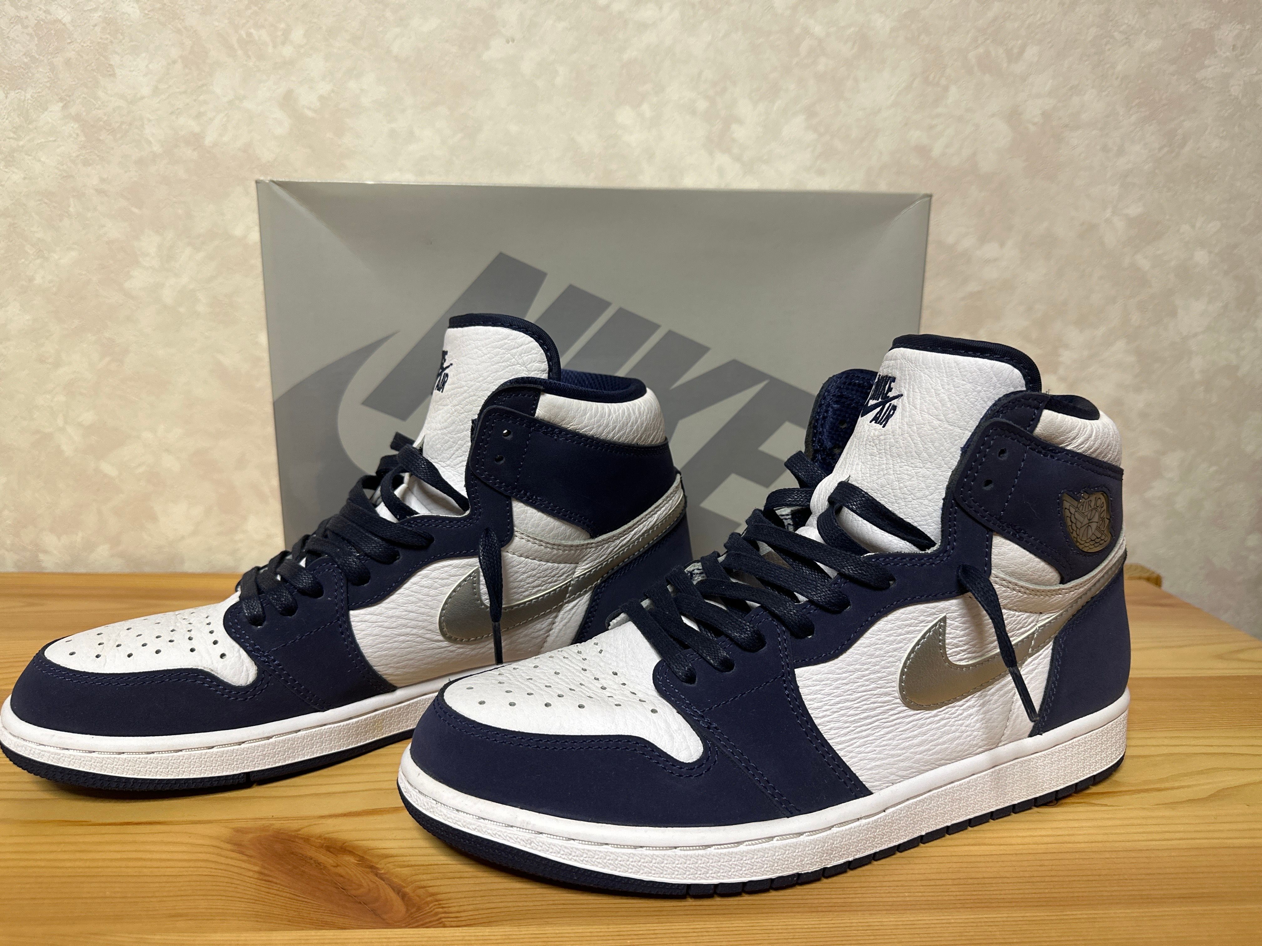 Nike Air Jordan 1 High OG CO.JP "White/Midnight Navy" (2020)(ブリーフケースなし)