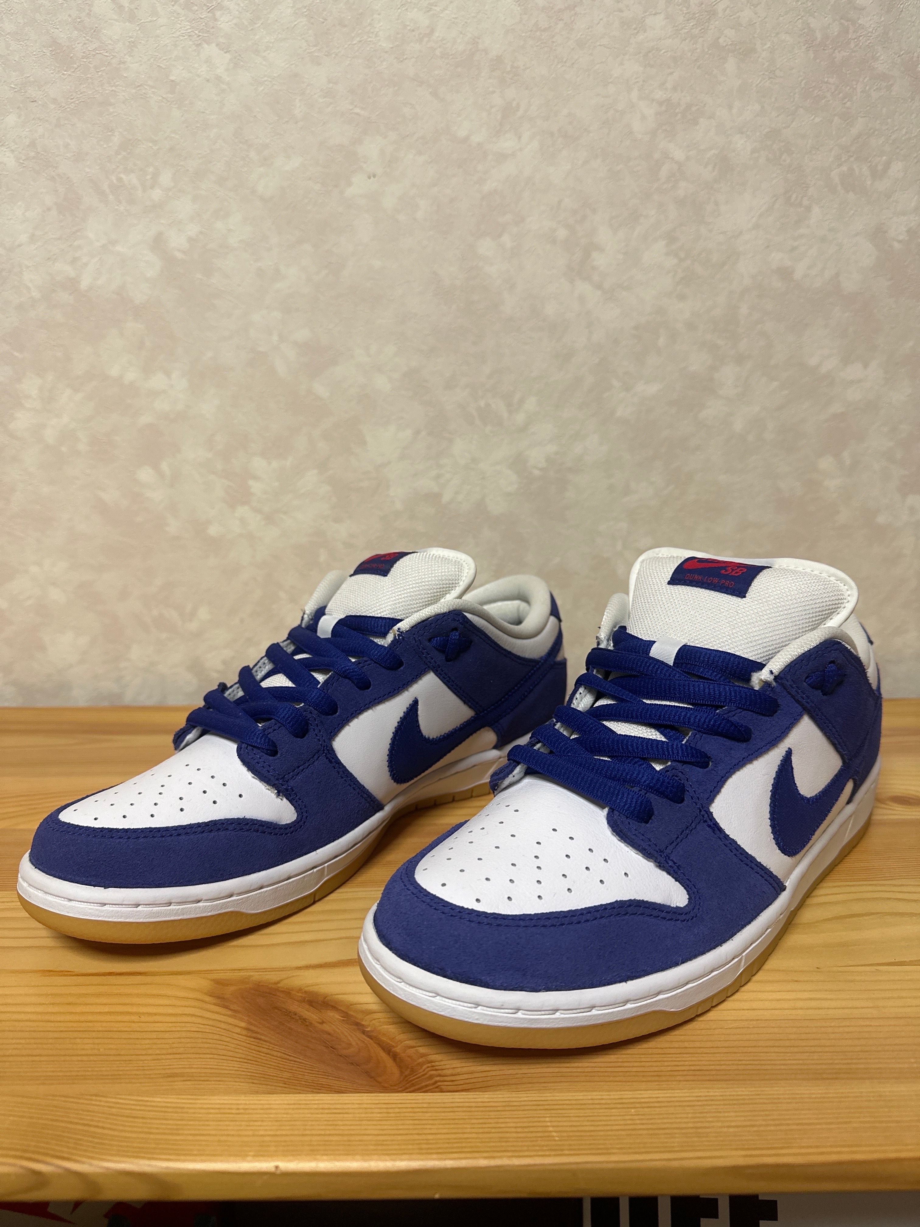 Nike SB Dunk Low "Los Angeles Dodgers/Deep Royal Blue"
